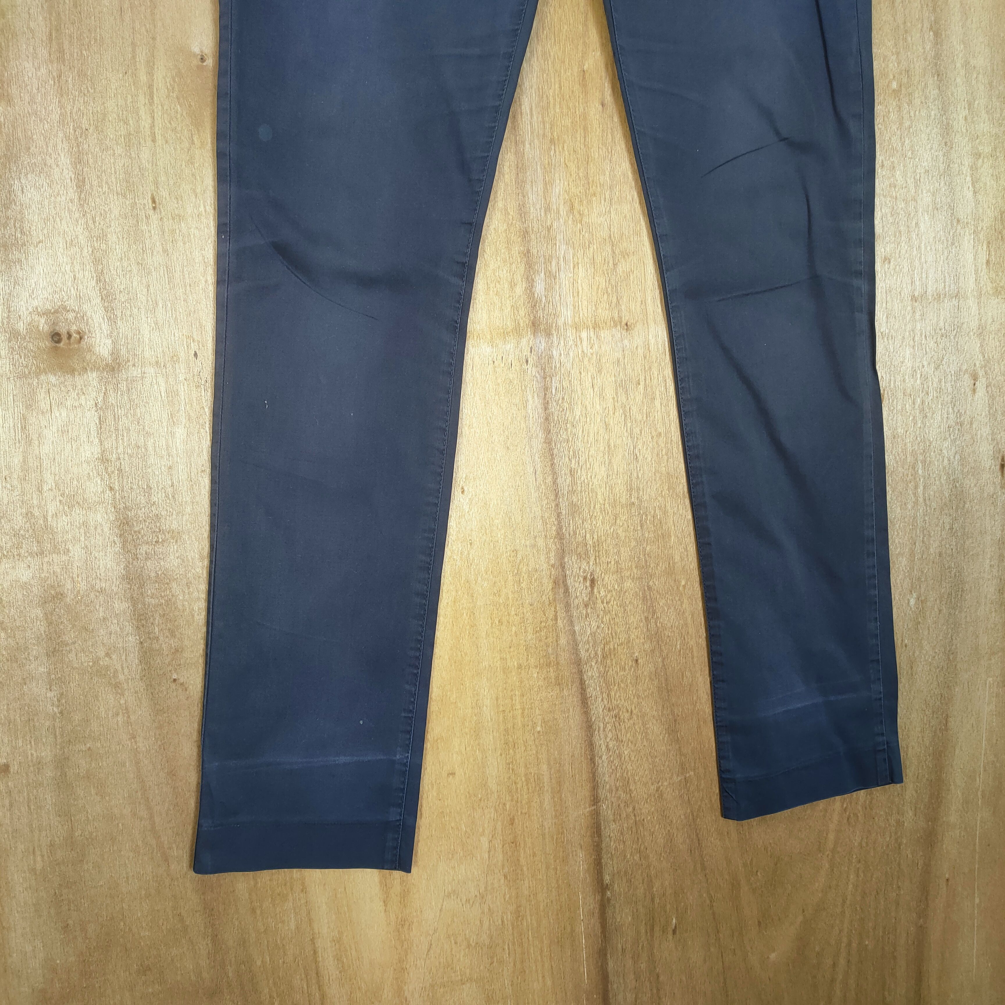 Acne Studios ACNE STUDIOS FADED BLACK TROUSERS CHINO PANTS Size US 28 / EU 44 - 3 Thumbnail