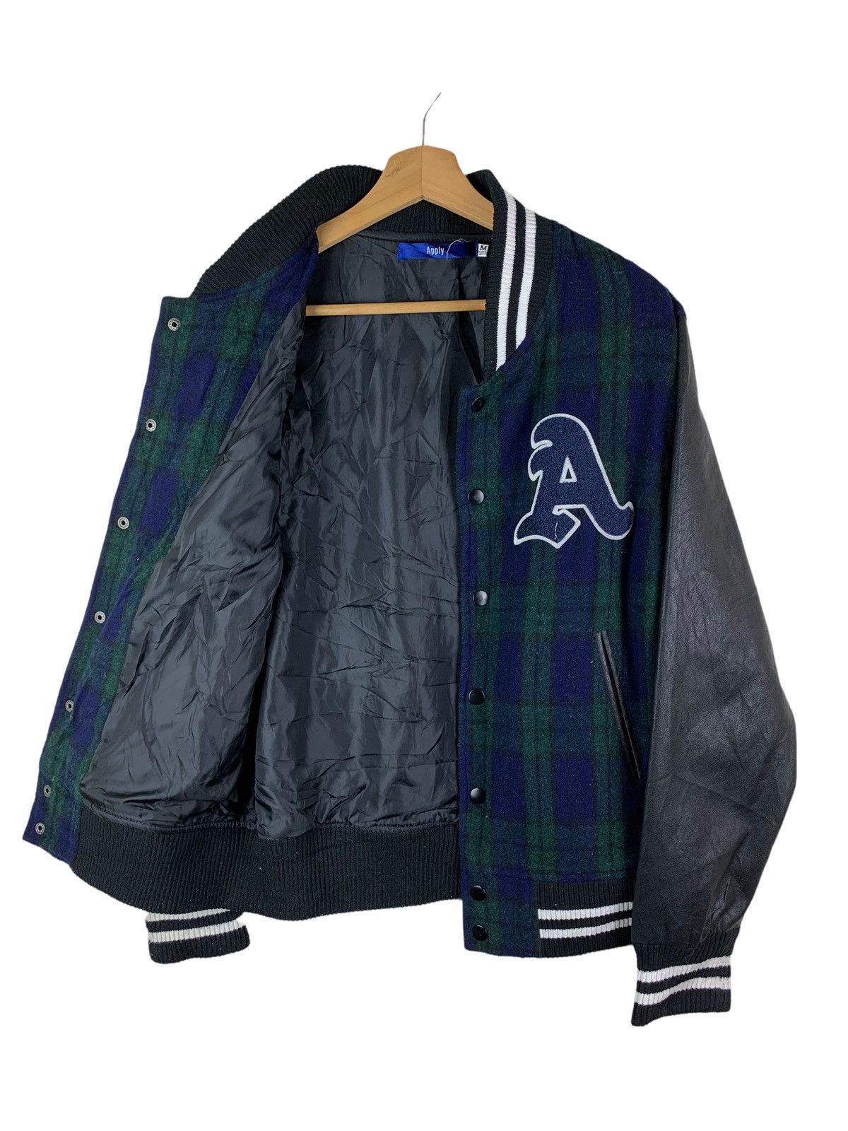 Japanese Brand × Vintage Vintage Japanese Brand Apply Varsity Jacket Size US M / EU 48-50 / 2 - 4 Thumbnail