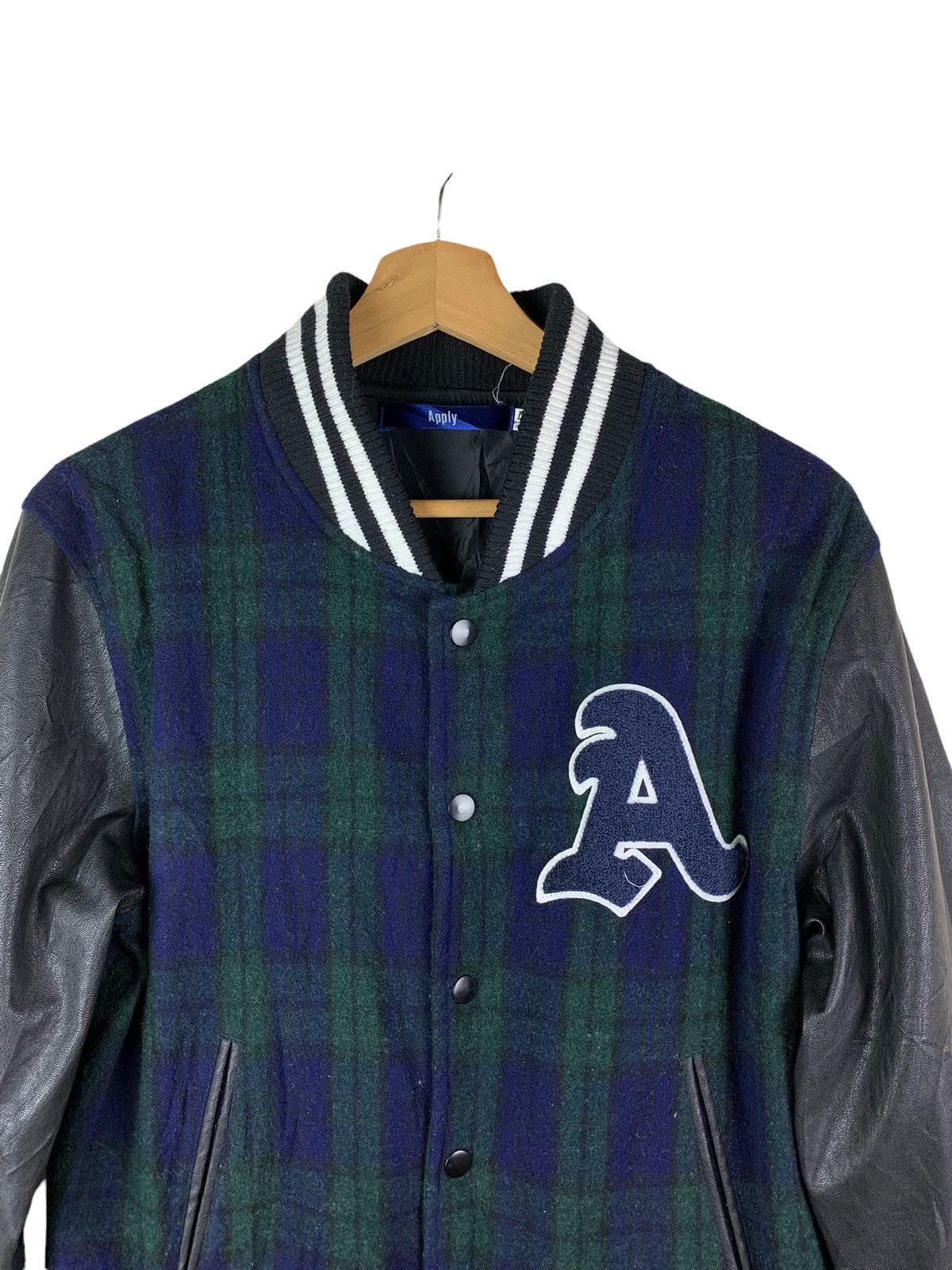 Japanese Brand × Vintage Vintage Japanese Brand Apply Varsity Jacket Size US M / EU 48-50 / 2 - 5 Thumbnail