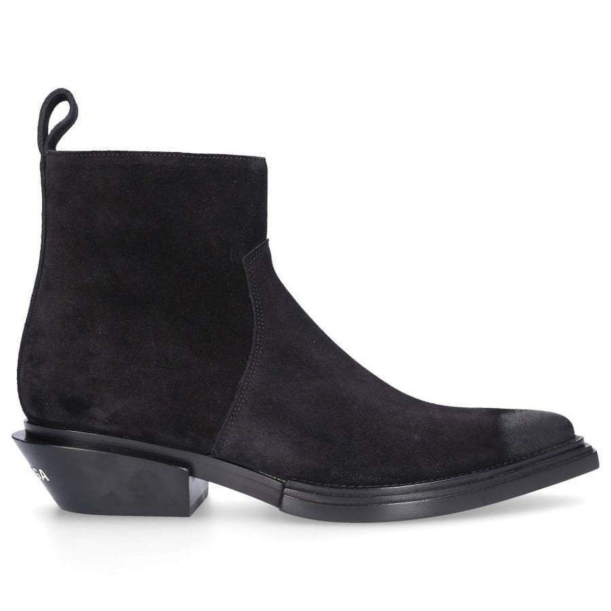 Black Suede Ankle Boots
