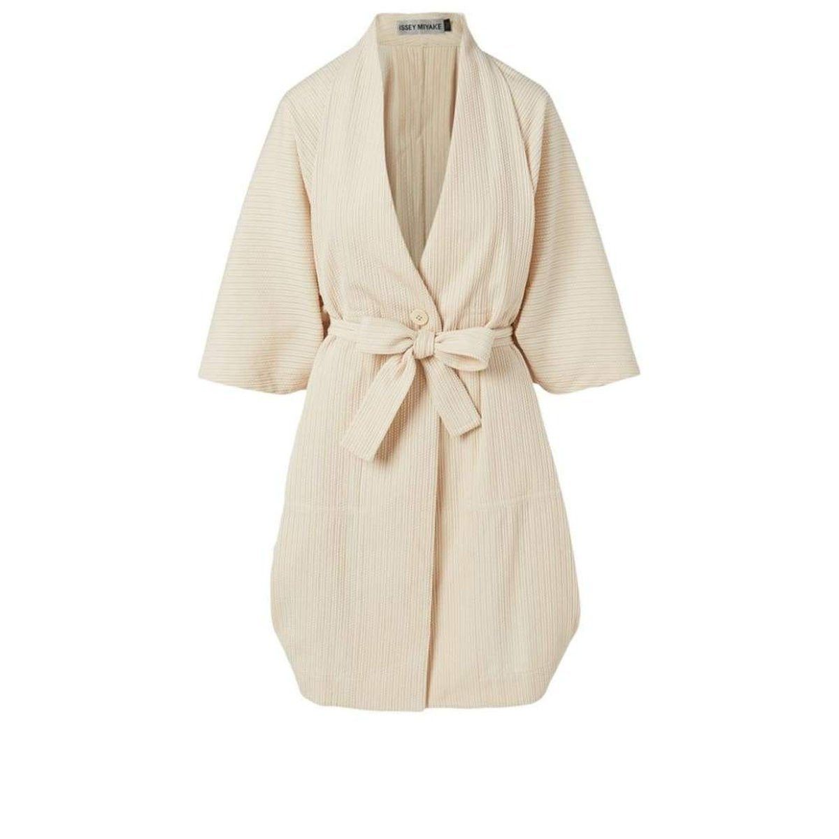 Sashiko Wrap Cotton Blend Jacket