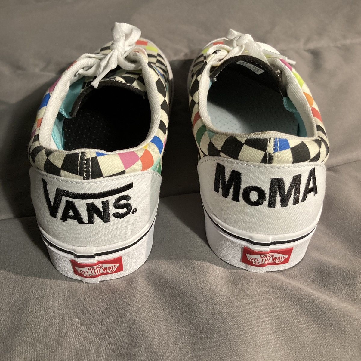 Vans Vans X MoMA Black White Multi Checkboard Size US 9.5 / EU 42-43 - 3 Thumbnail