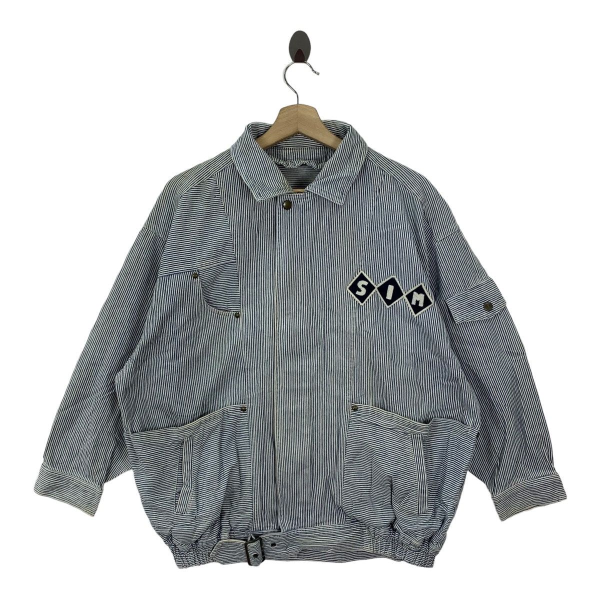 Other Vintage 90s Sims Skateboarding Surf Skate Denim Bombers Size US XL / EU 56 / 4 - 1 Thumbnail
