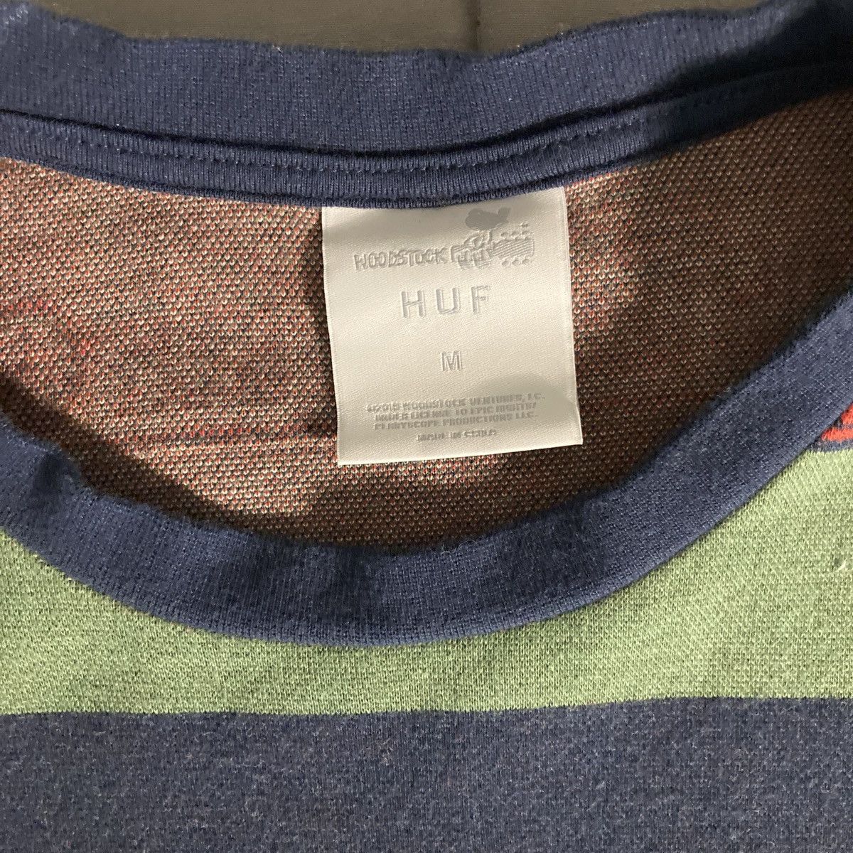 Huf HUF Woodstock Bethel Knit Top Tee Size US M / EU 48-50 / 2 - 3 Thumbnail