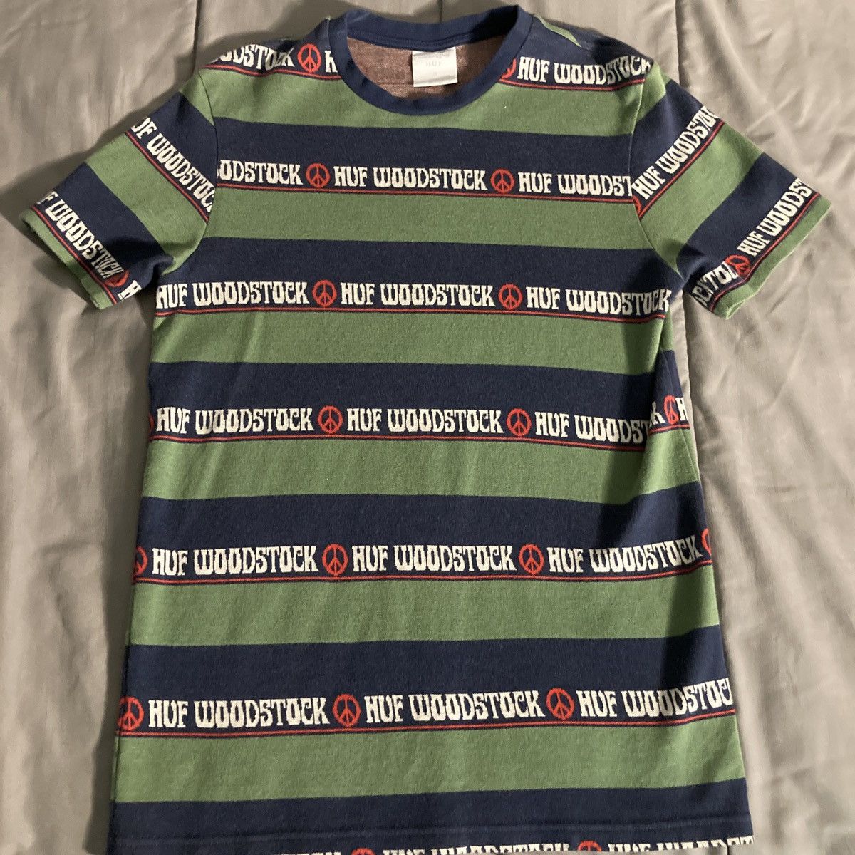 Huf HUF Woodstock Bethel Knit Top Tee Size US M / EU 48-50 / 2 - 1 Thumbnail