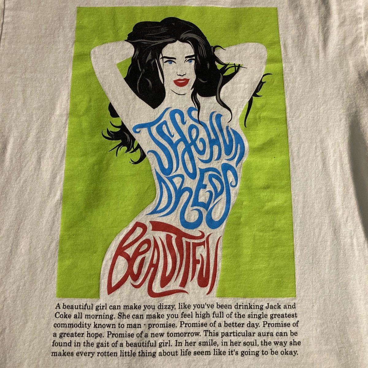 The Hundreds The Hundreds RARE A Beautiful Girl 5th Anniversary White Size US M / EU 48-50 / 2 - 2 Thumbnail