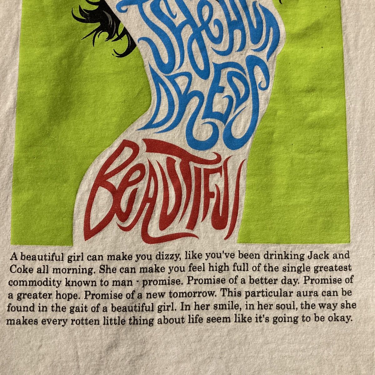 The Hundreds The Hundreds RARE A Beautiful Girl 5th Anniversary White Size US M / EU 48-50 / 2 - 3 Thumbnail