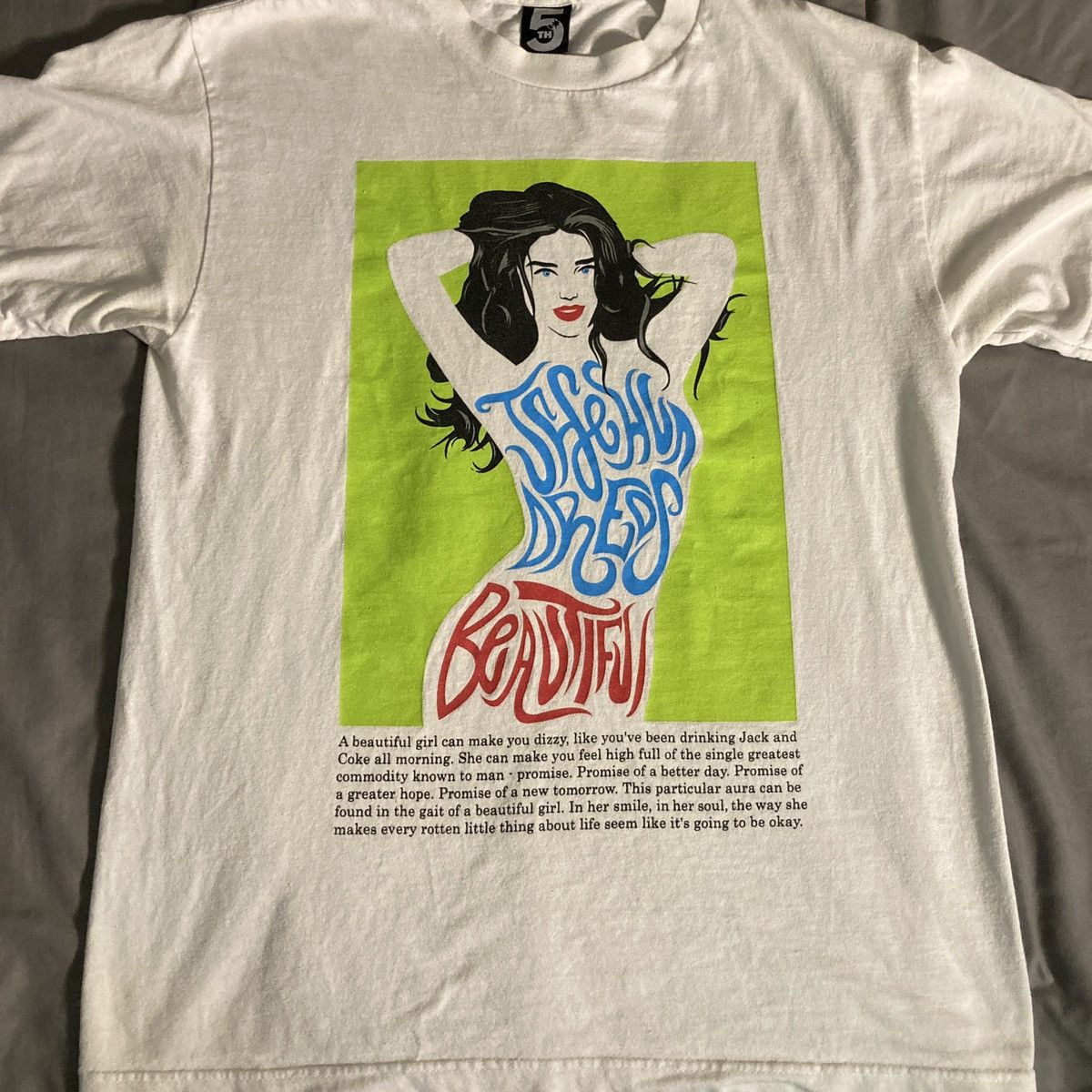 The Hundreds The Hundreds RARE A Beautiful Girl 5th Anniversary White Size US M / EU 48-50 / 2 - 1 Thumbnail