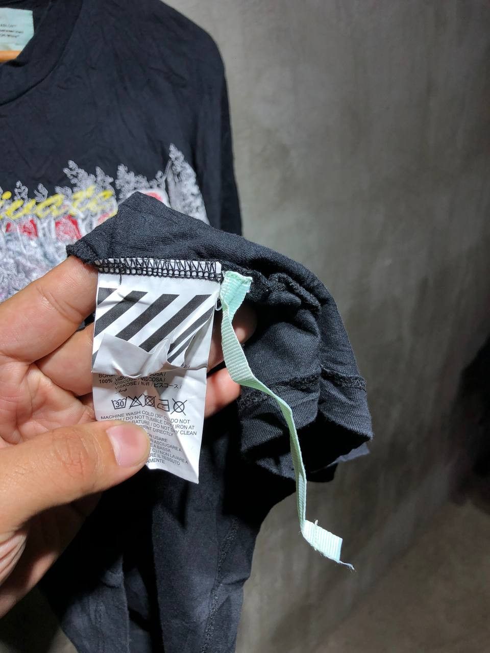Off-White Off-White Lady Diana Embroidered tee Size S / US 4 / IT 40 - 10 Thumbnail