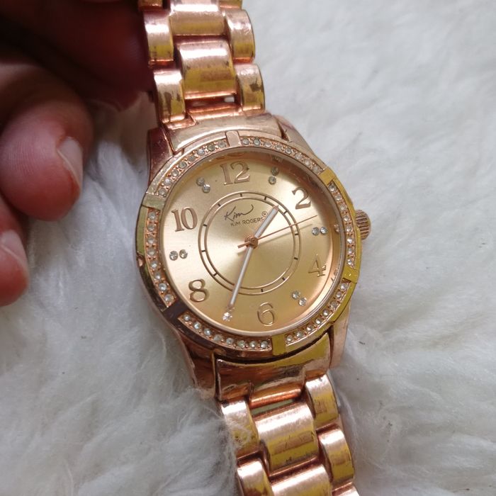 Kim rogers sale rose gold watch