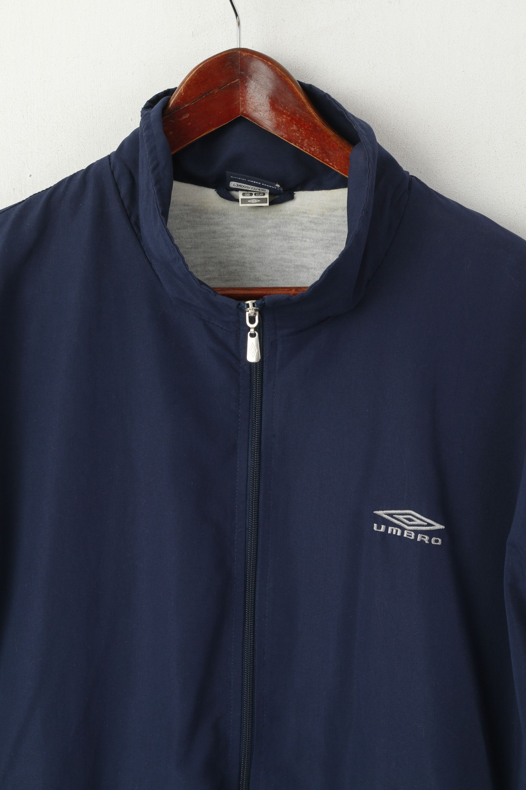 Umbro × Vintage Umbro Men L Jacket Navy Vintage Sportswear Top 2729 Size US L / EU 52-54 / 3 - 2 Thumbnail