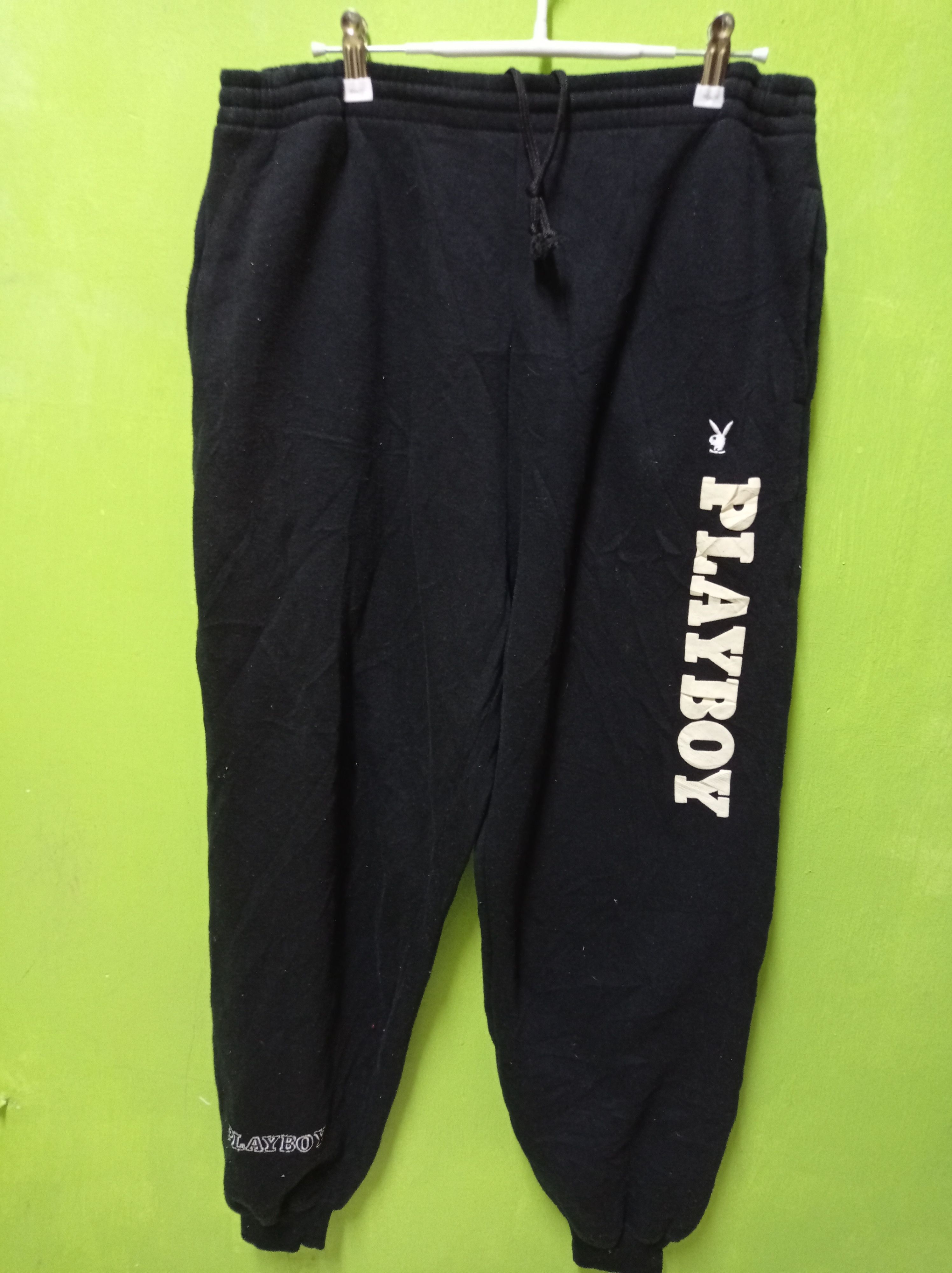 Japanese Brand × Vintage RETRO PLAYBOY SWEATPANTS JOGGER SOFT FABRIC Size US 34 / EU 50 - 9 Thumbnail