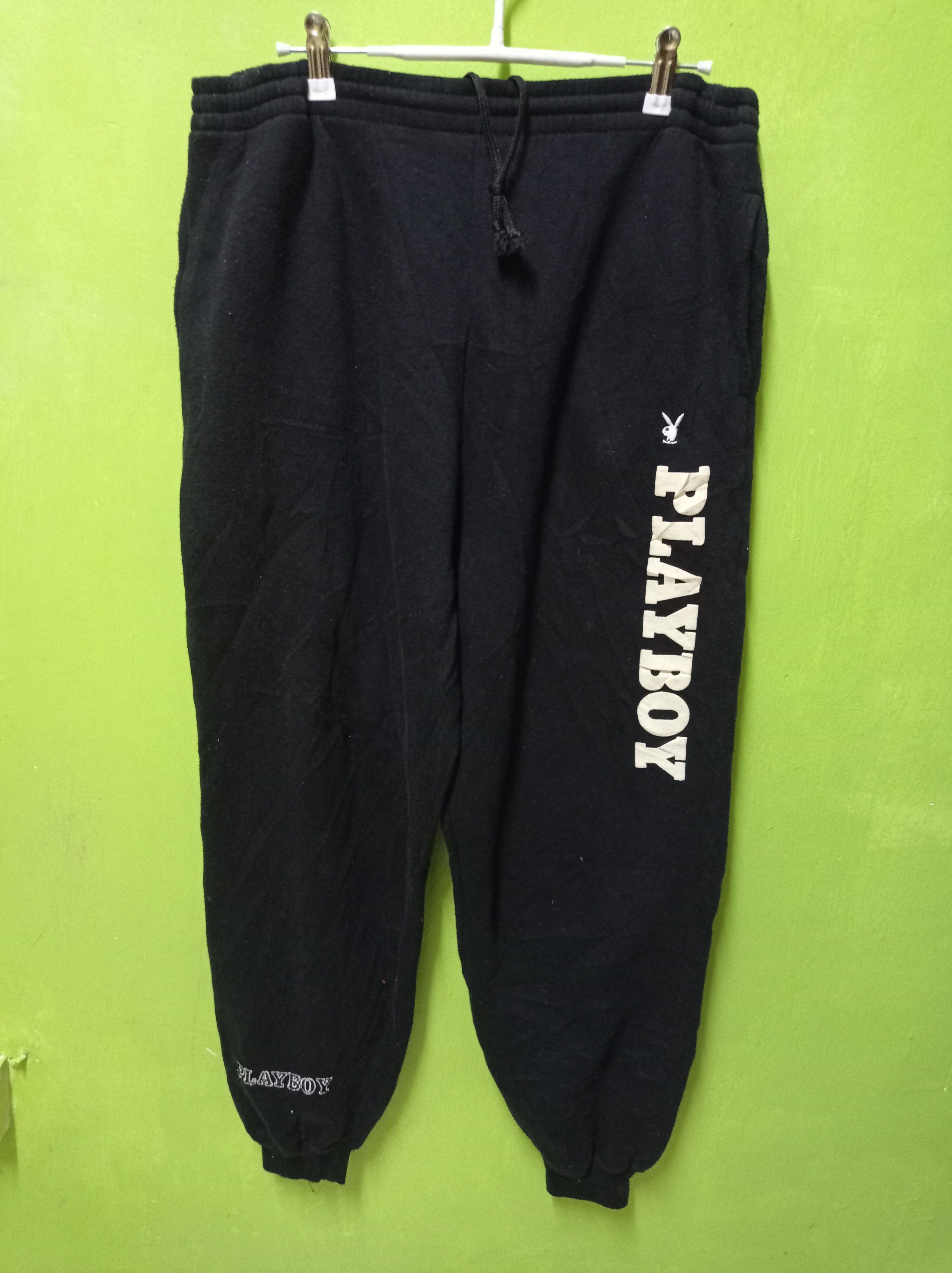 Japanese Brand × Vintage RETRO PLAYBOY SWEATPANTS JOGGER SOFT FABRIC Size US 34 / EU 50 - 6 Thumbnail