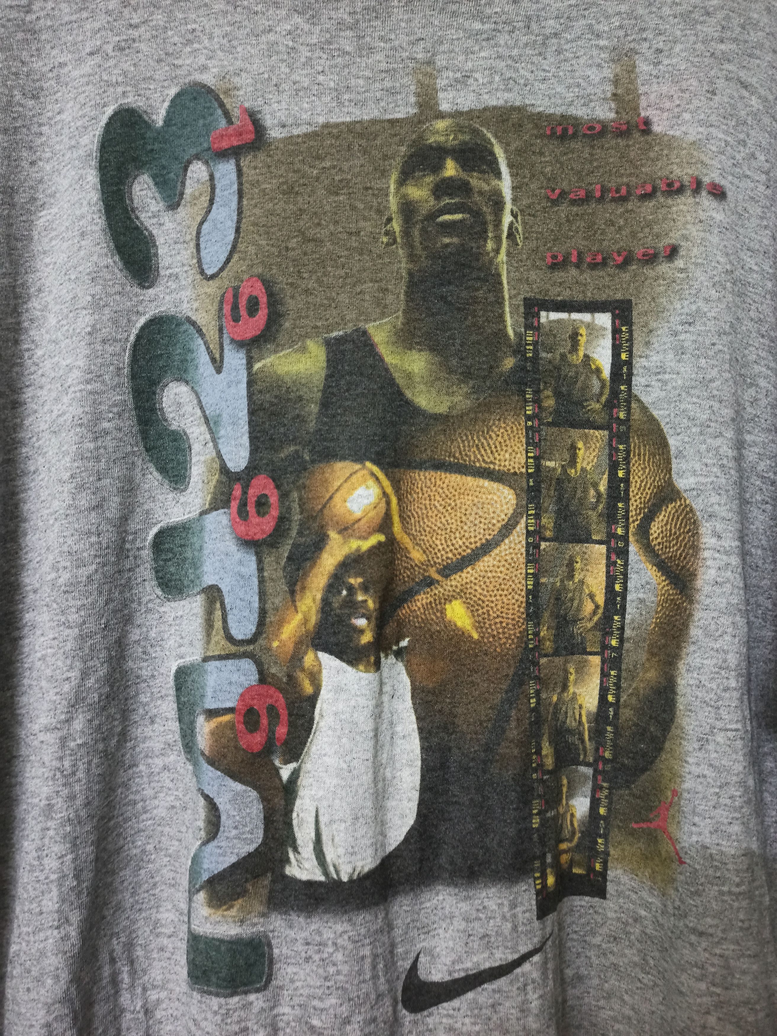 Nike × Vintage Vintage Nike Michael Jordan MJ23 1996 Tshirt Size US L / EU 52-54 / 3 - 2 Thumbnail