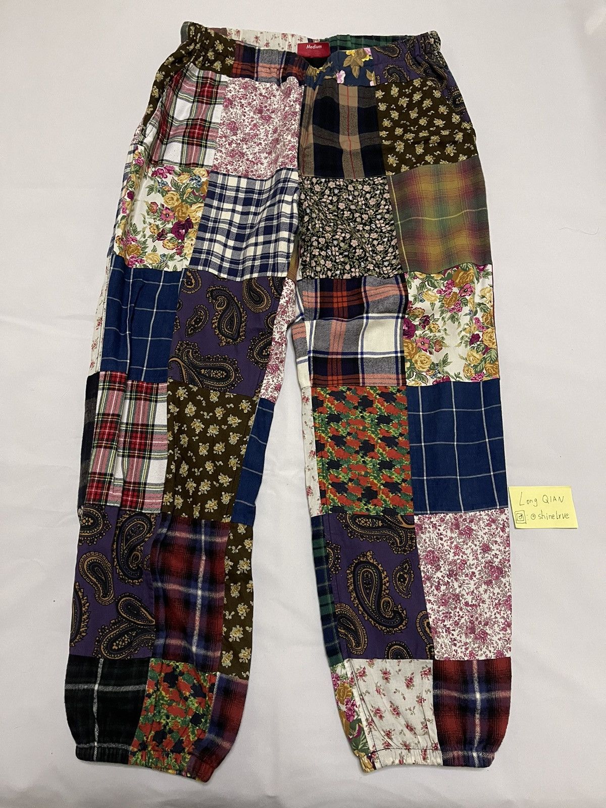 Supreme Patchwork Pants | Grailed