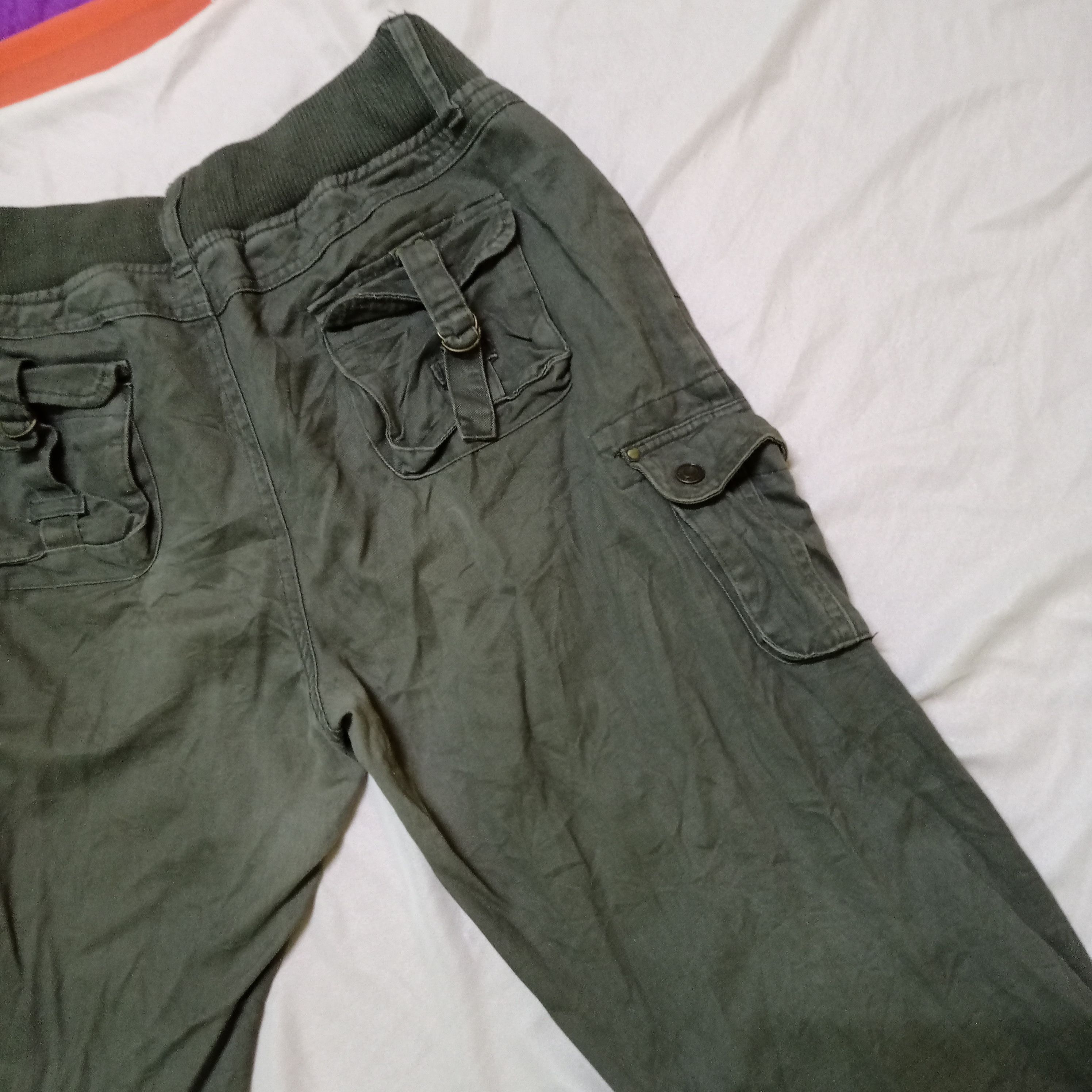 Japanese Brand × Vintage VINTAGE RARE CARGO PANTS 6 TACTICAL POCKET. Size US 32 / EU 48 - 7 Thumbnail
