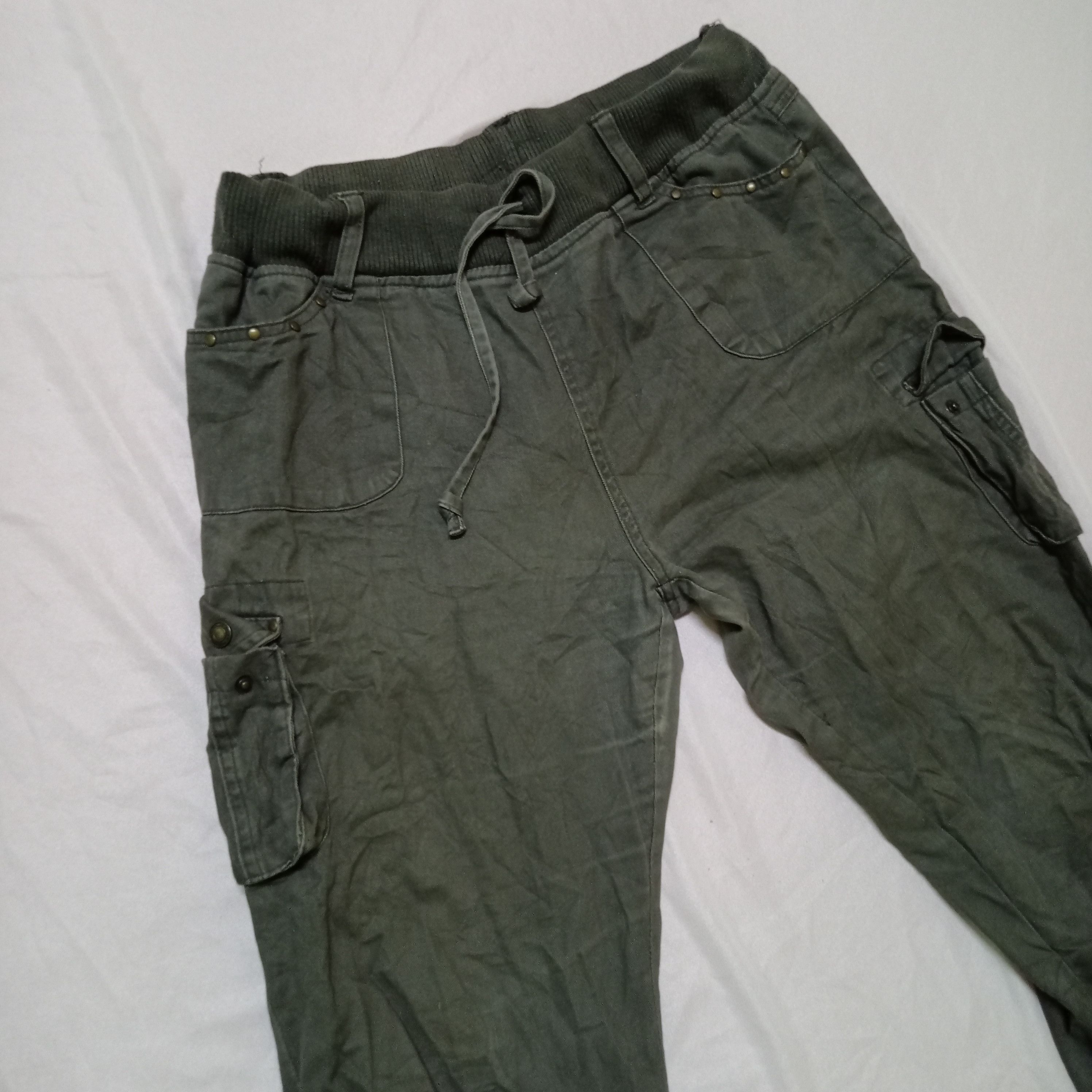 Japanese Brand × Vintage VINTAGE RARE CARGO PANTS 6 TACTICAL POCKET. Size US 32 / EU 48 - 3 Thumbnail