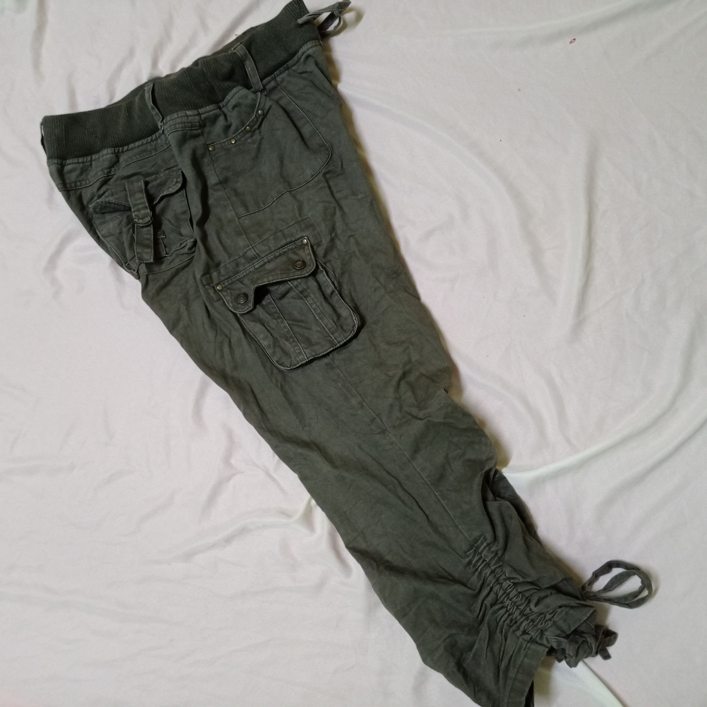Japanese Brand × Vintage VINTAGE RARE CARGO PANTS 6 TACTICAL POCKET. Size US 32 / EU 48 - 14 Thumbnail