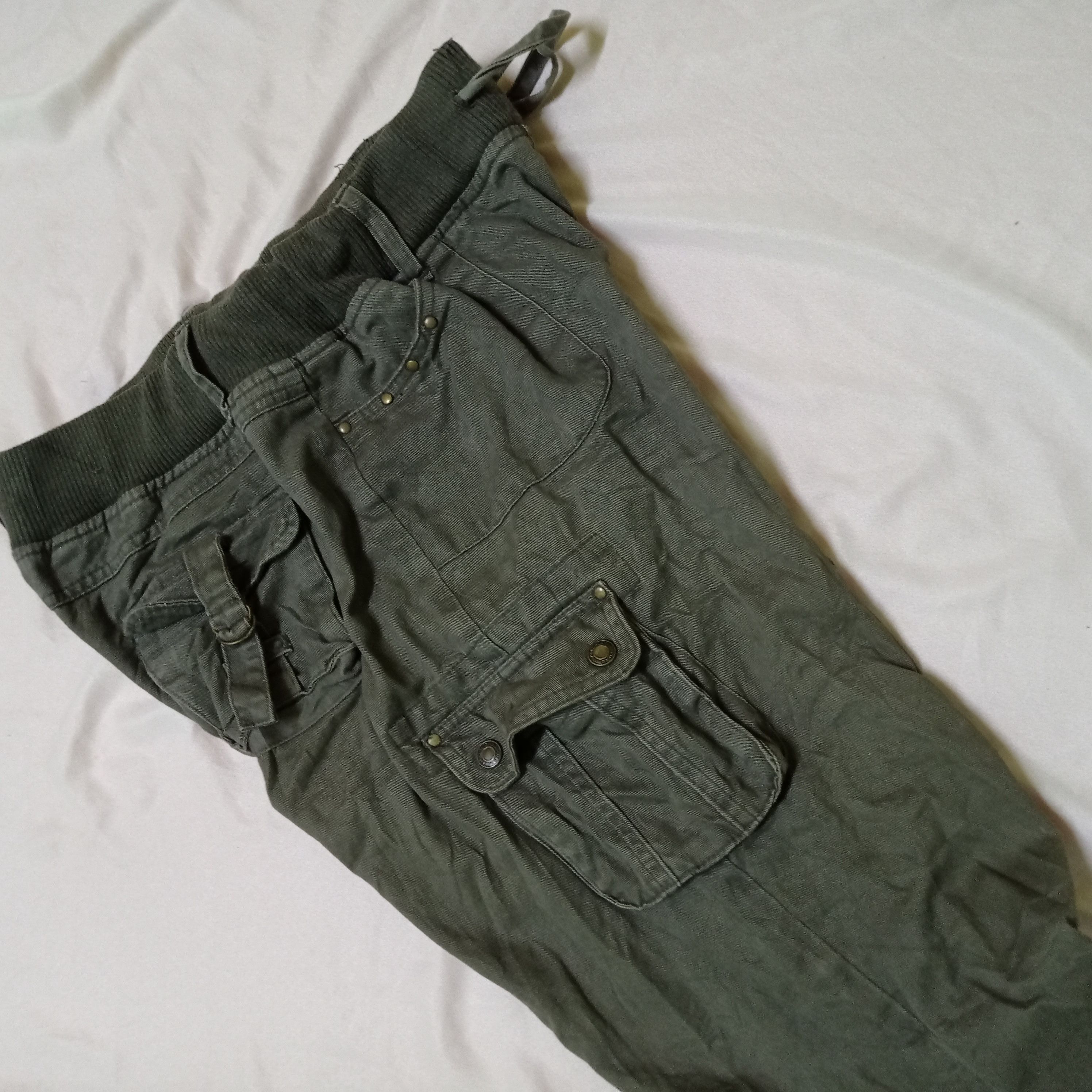 Japanese Brand × Vintage VINTAGE RARE CARGO PANTS 6 TACTICAL POCKET. Size US 32 / EU 48 - 12 Thumbnail