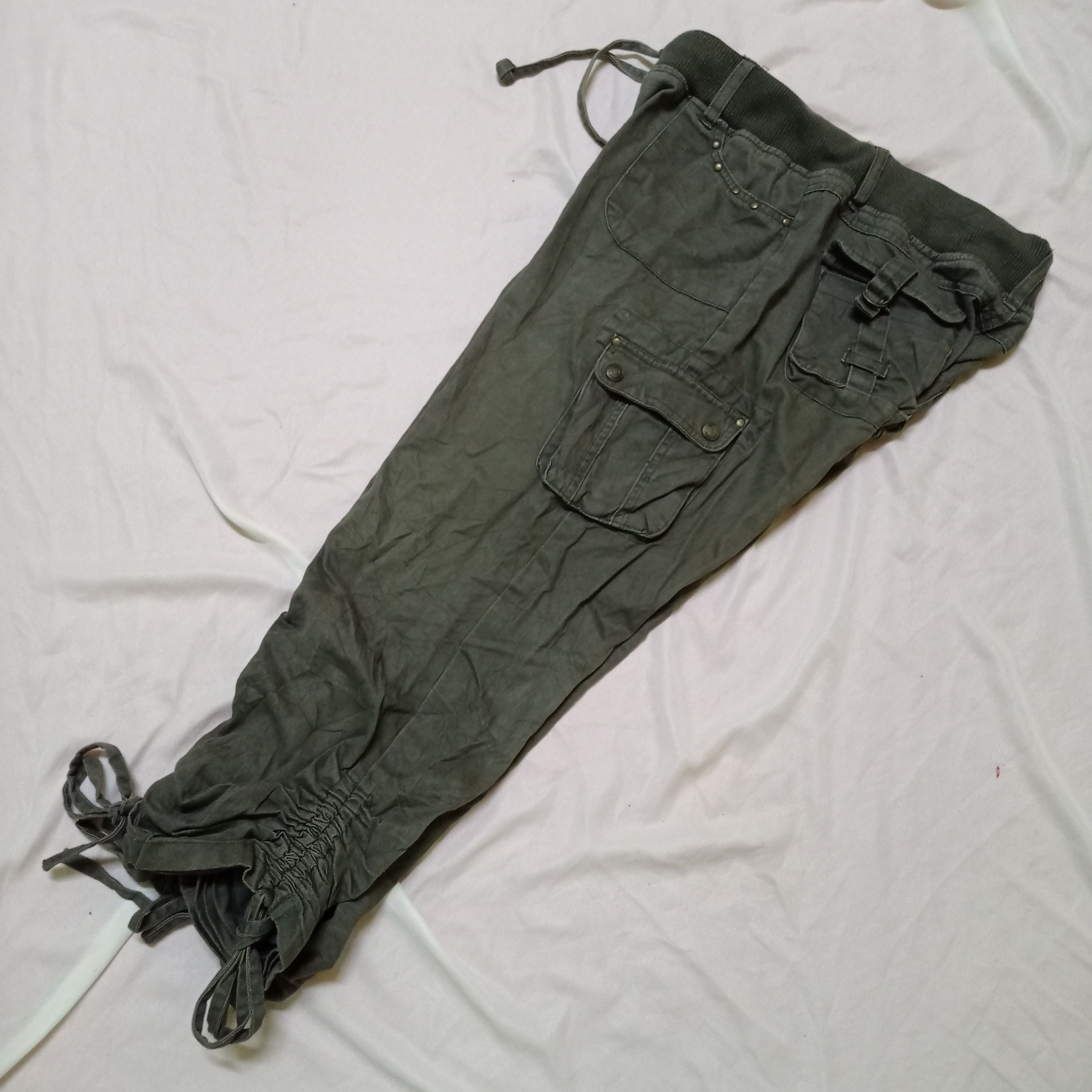 Japanese Brand × Vintage VINTAGE RARE CARGO PANTS 6 TACTICAL POCKET. Size US 32 / EU 48 - 16 Thumbnail