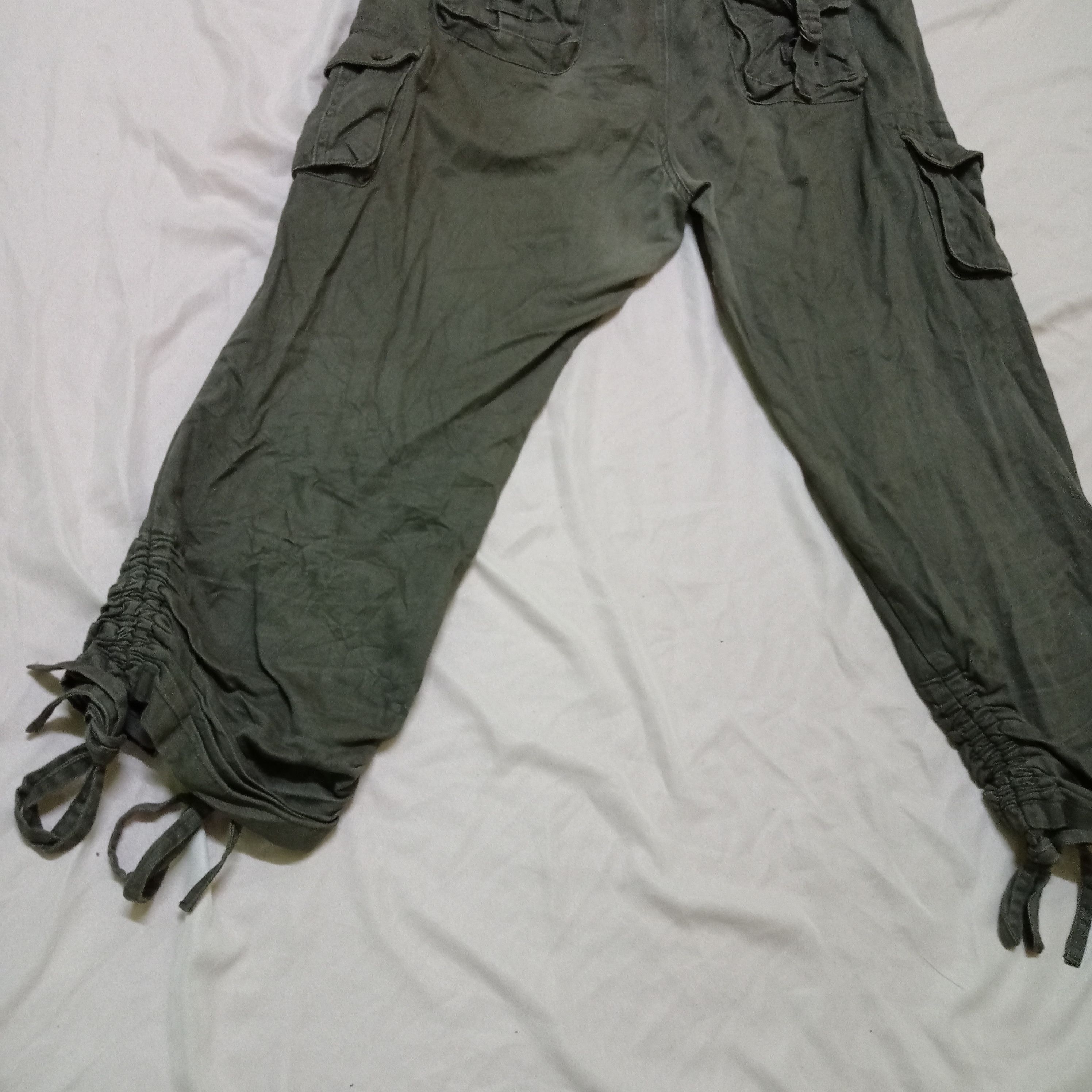 Japanese Brand × Vintage VINTAGE RARE CARGO PANTS 6 TACTICAL POCKET. Size US 32 / EU 48 - 10 Thumbnail