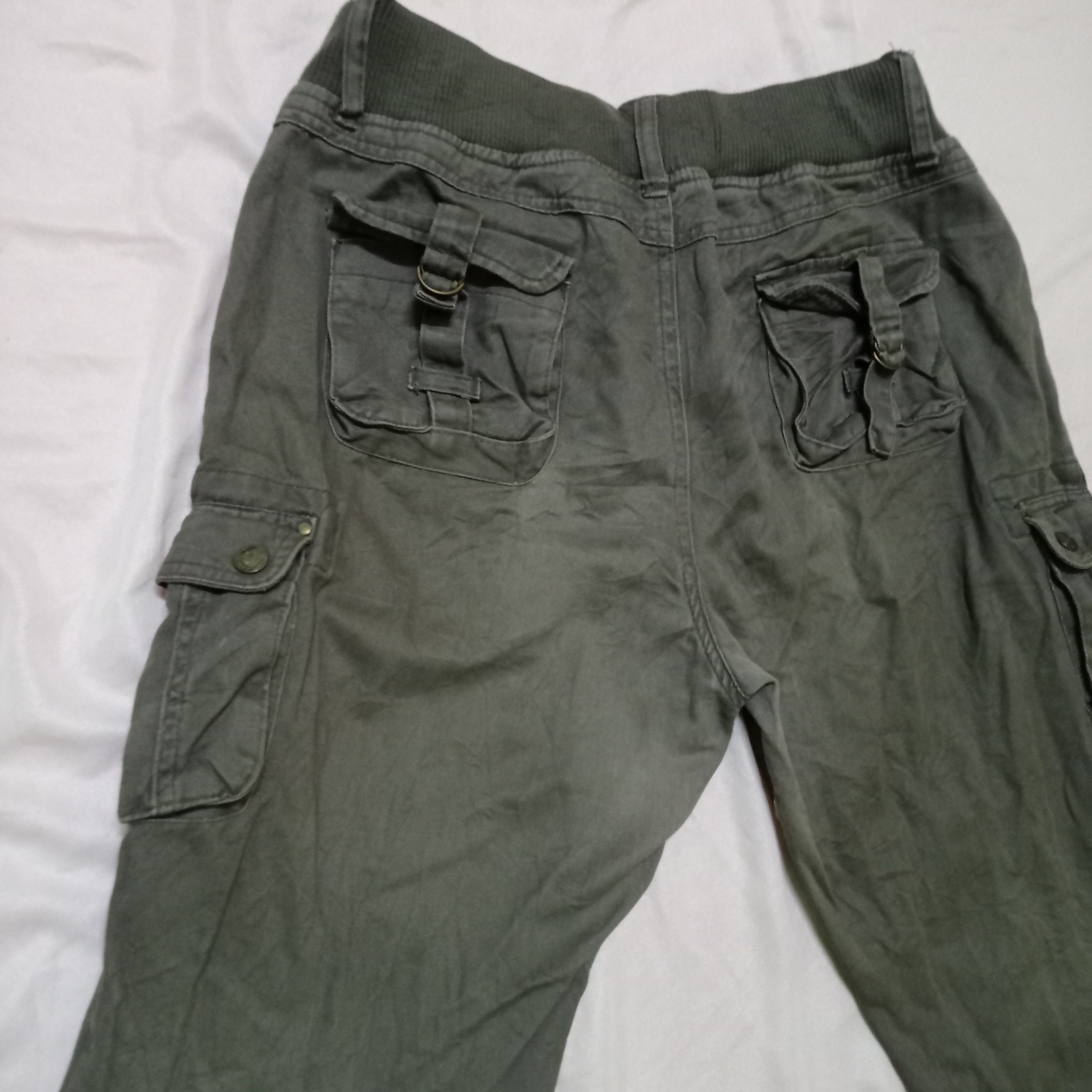 Japanese Brand × Vintage VINTAGE RARE CARGO PANTS 6 TACTICAL POCKET. Size US 32 / EU 48 - 4 Thumbnail