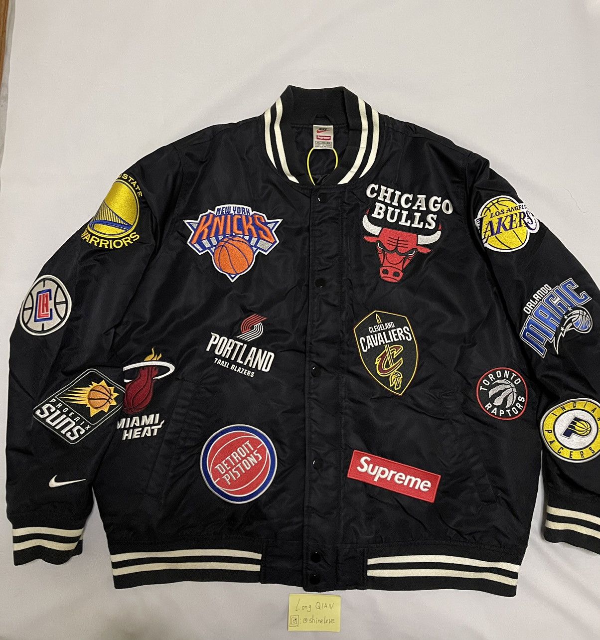 supreme nba bomber jacket