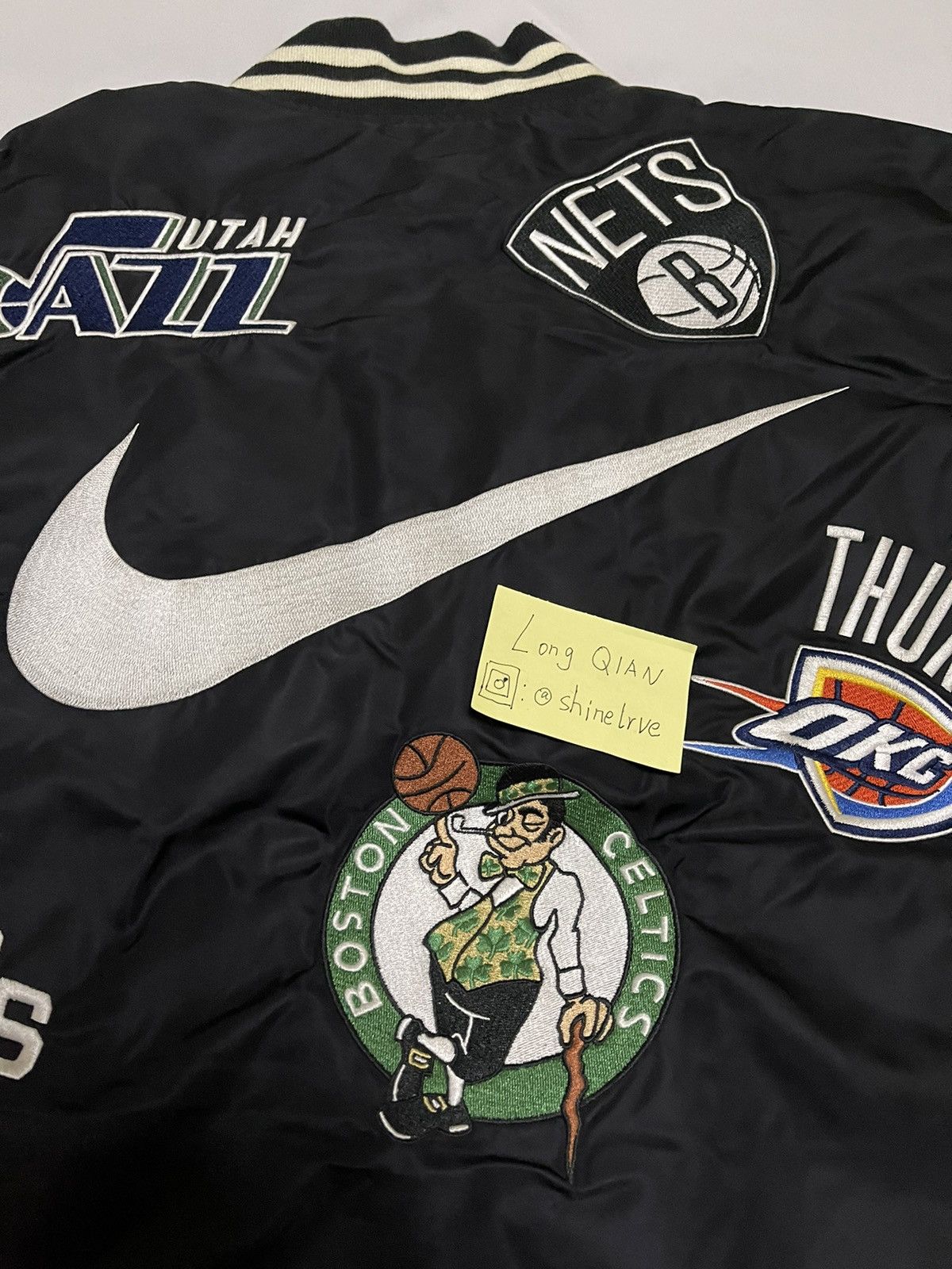 NBA × Nike × Supreme Supreme nba Jacket nike teams warm-up Jacket bomber Jacket Size US XL / EU 56 / 4 - 4 Thumbnail