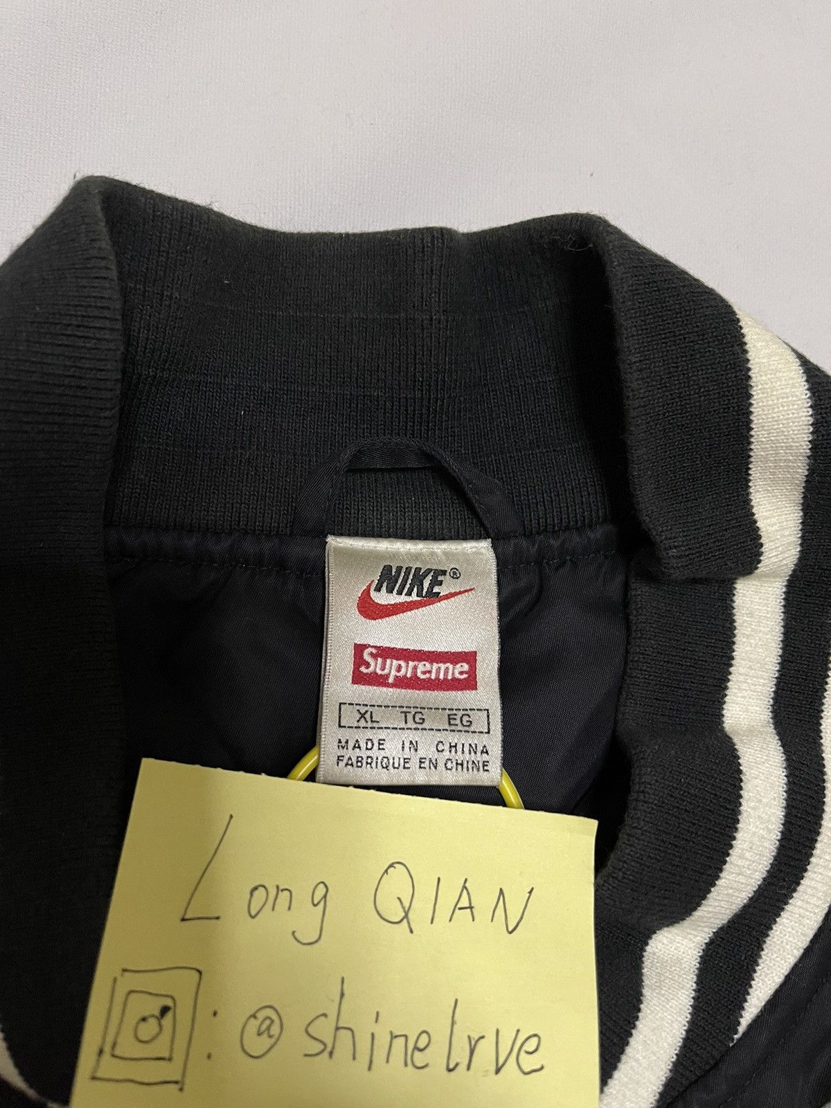 NBA × Nike × Supreme Supreme nba Jacket nike teams warm-up Jacket bomber Jacket Size US XL / EU 56 / 4 - 6 Thumbnail