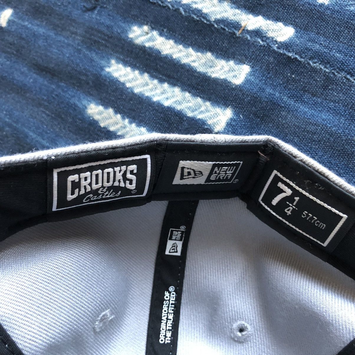 New Era Crooks & Castle Snake C logo New Era Cap 7 1/4 Size ONE SIZE - 6 Thumbnail
