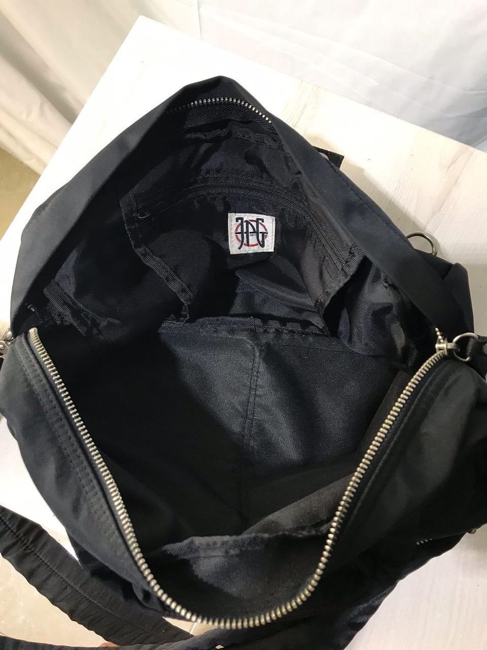 Gaultier Homme Objet Jean Paul Gaultier JPG Nylon Multi Pocket Messenger Bag Size ONE SIZE - 7 Thumbnail