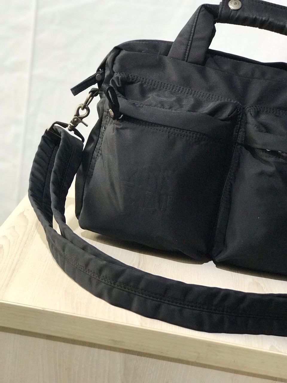Gaultier Homme Objet Jean Paul Gaultier JPG Nylon Multi Pocket Messenger Bag Size ONE SIZE - 5 Thumbnail