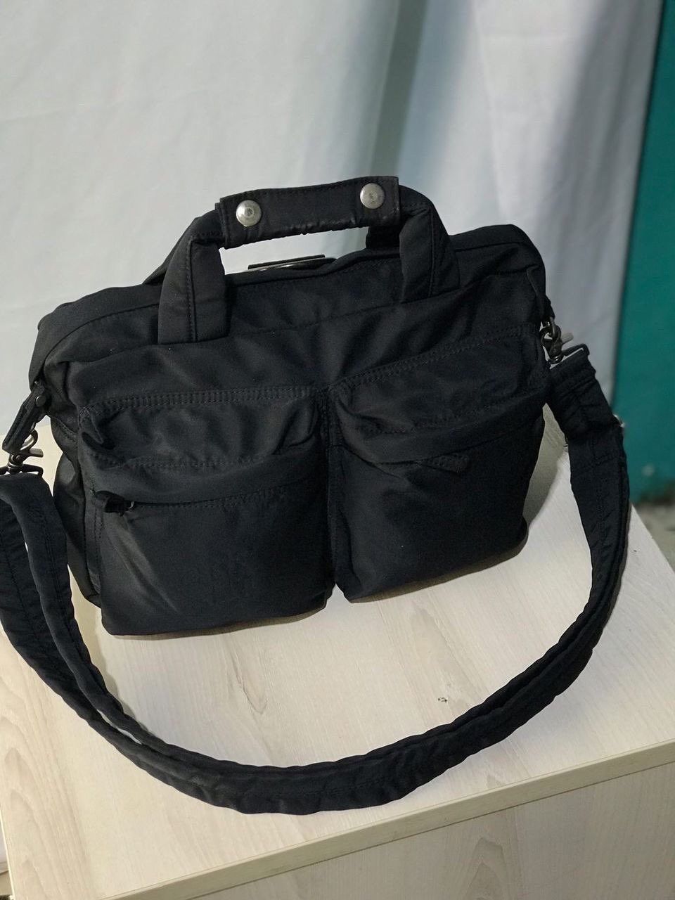 Gaultier Homme Objet Jean Paul Gaultier JPG Nylon Multi Pocket Messenger Bag Size ONE SIZE - 1 Thumbnail