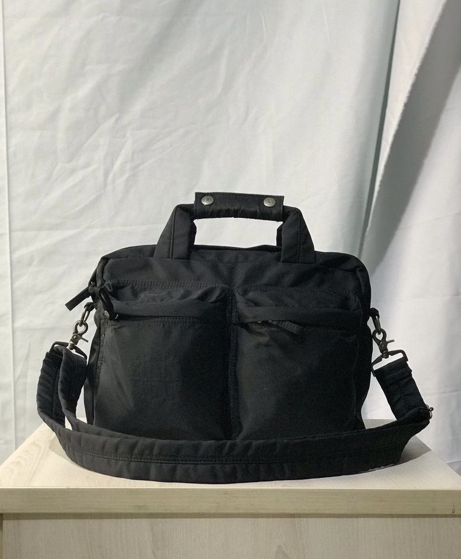Gaultier Homme Objet Jean Paul Gaultier JPG Nylon Multi Pocket Messenger Bag Size ONE SIZE - 6 Thumbnail