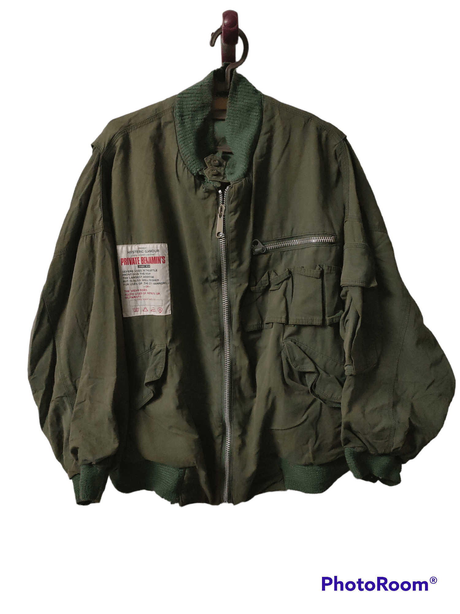 Hysteric Glamour Reversible Military Jacket ARMY By Hysteric Glamour Size US XL / EU 56 / 4 - 2 Thumbnail