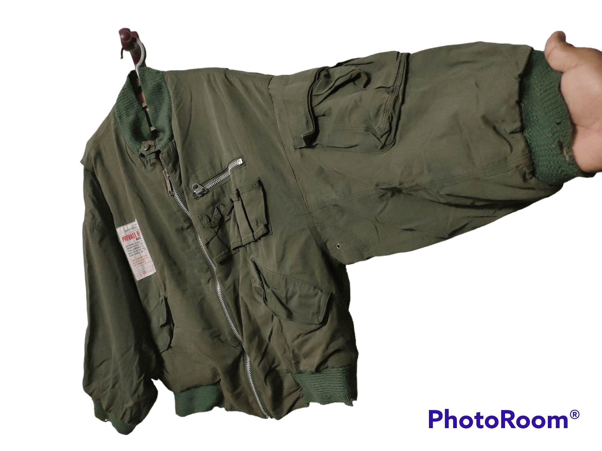 Hysteric Glamour Reversible Military Jacket ARMY By Hysteric Glamour Size US XL / EU 56 / 4 - 4 Thumbnail