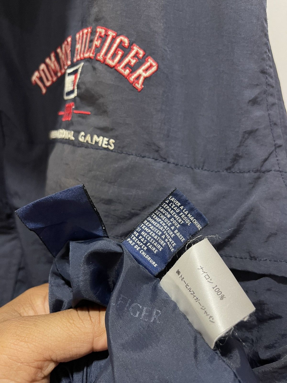 Tommy Hilfiger × Vintage VINTAGE TOMMY HILFIGER SUN FADED MULTIZIPPER POCKET JACKET Size US L / EU 52-54 / 3 - 15 Thumbnail