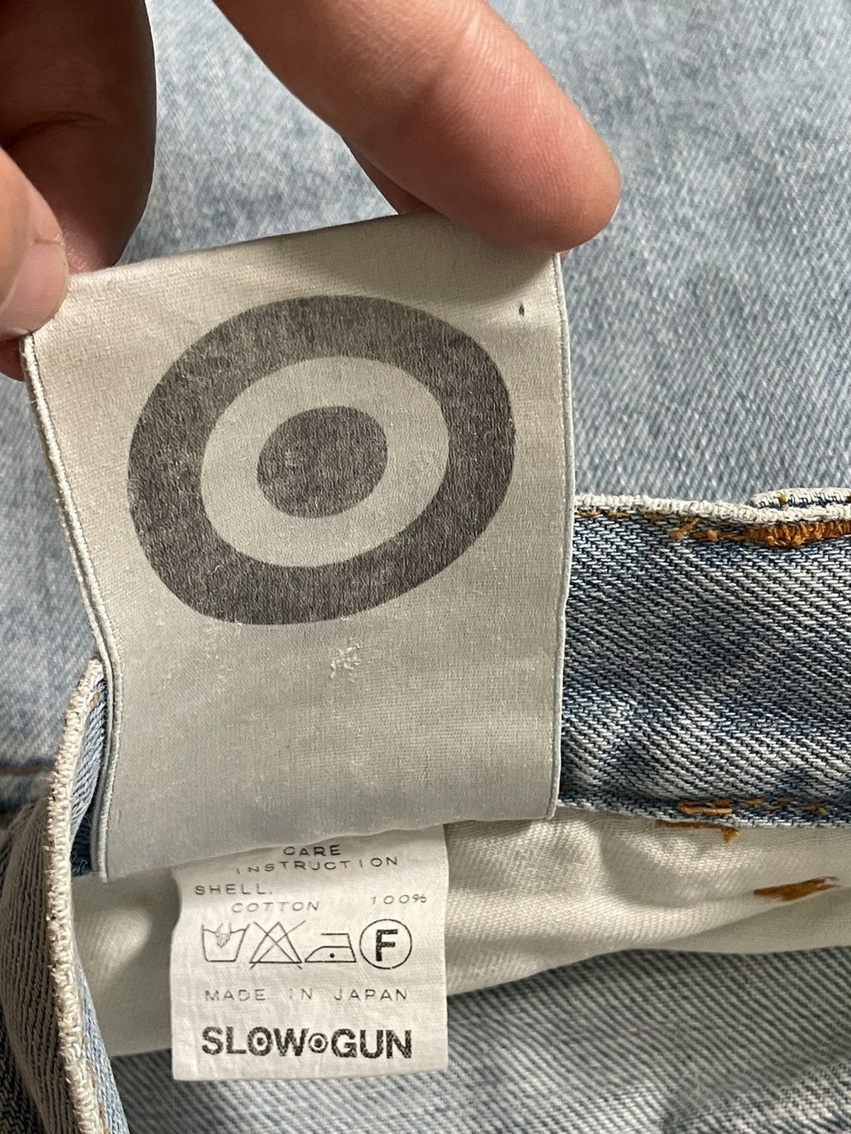 Japanese Brand Vintage Slow.Gun Distressed Design Japanese Brand Size US 32 / EU 48 - 9 Thumbnail
