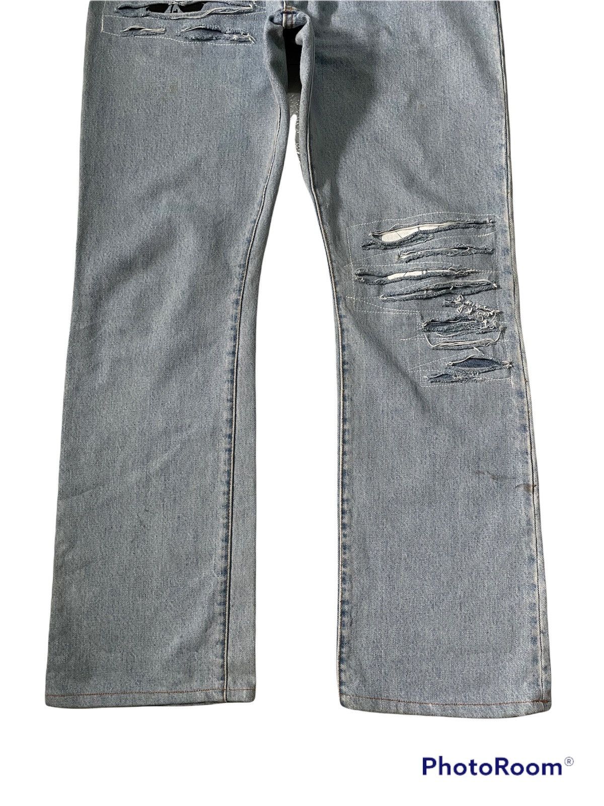 Japanese Brand Vintage Slow.Gun Distressed Design Japanese Brand Size US 32 / EU 48 - 3 Thumbnail