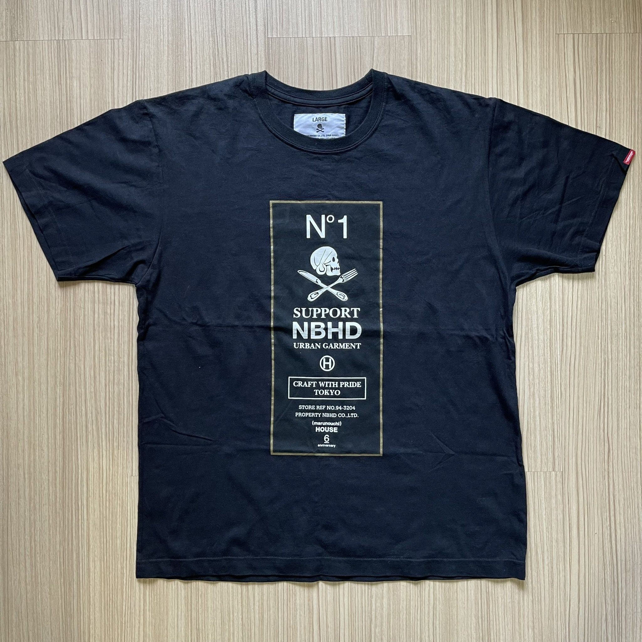 Neighborhood No 1 tee Marunouchi 6 Anniversary NBHD