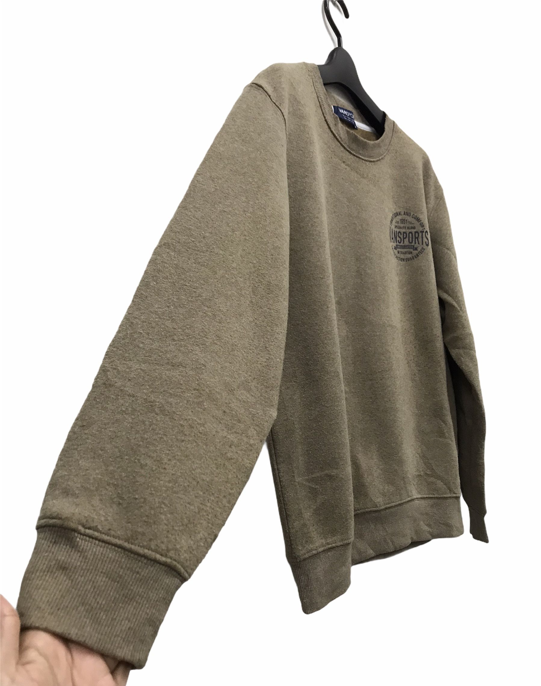 Vans Van Sports Limited Edition Brown Sweatshirt Size US M / EU 48-50 / 2 - 3 Thumbnail
