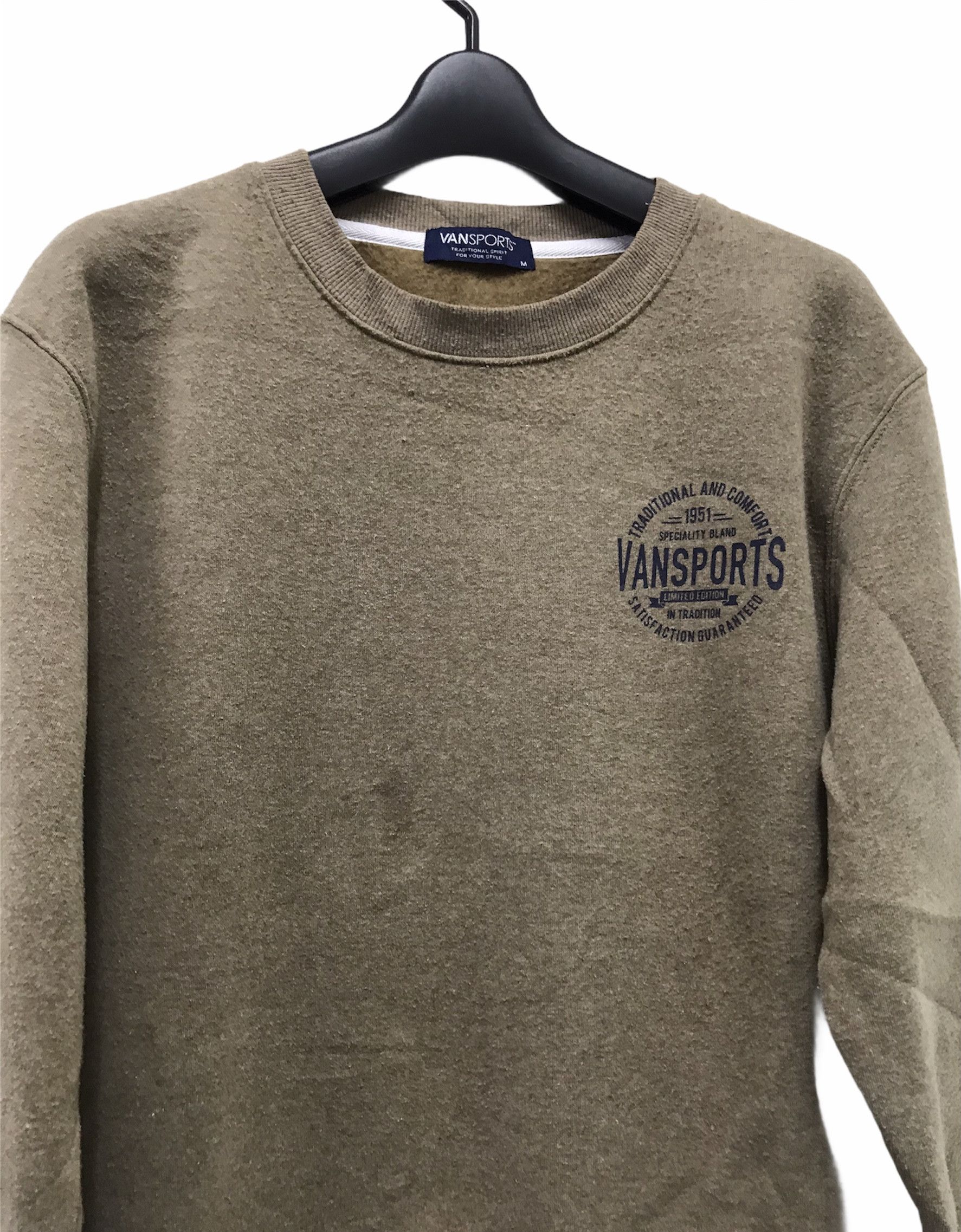 Vans Van Sports Limited Edition Brown Sweatshirt Size US M / EU 48-50 / 2 - 4 Thumbnail