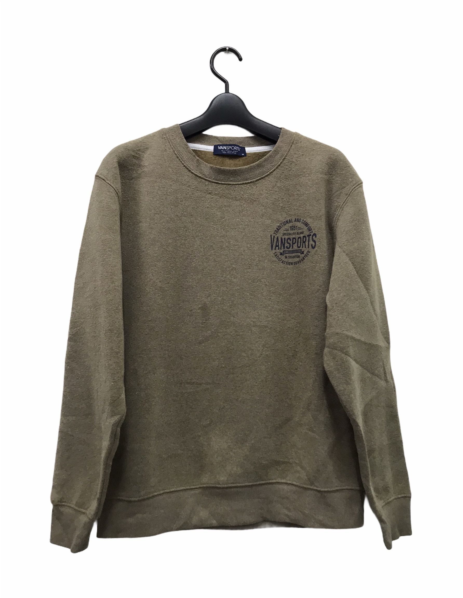 Vans Van Sports Limited Edition Brown Sweatshirt Size US M / EU 48-50 / 2 - 2 Thumbnail