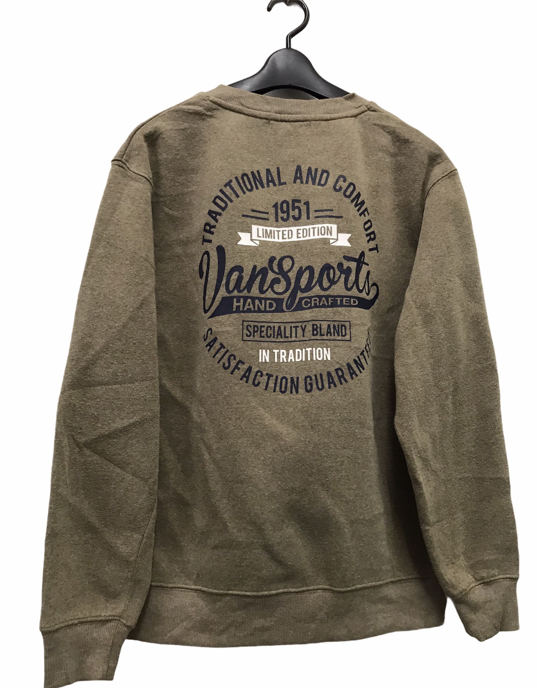 Vans Van Sports Limited Edition Brown Sweatshirt Size US M / EU 48-50 / 2 - 1 Thumbnail