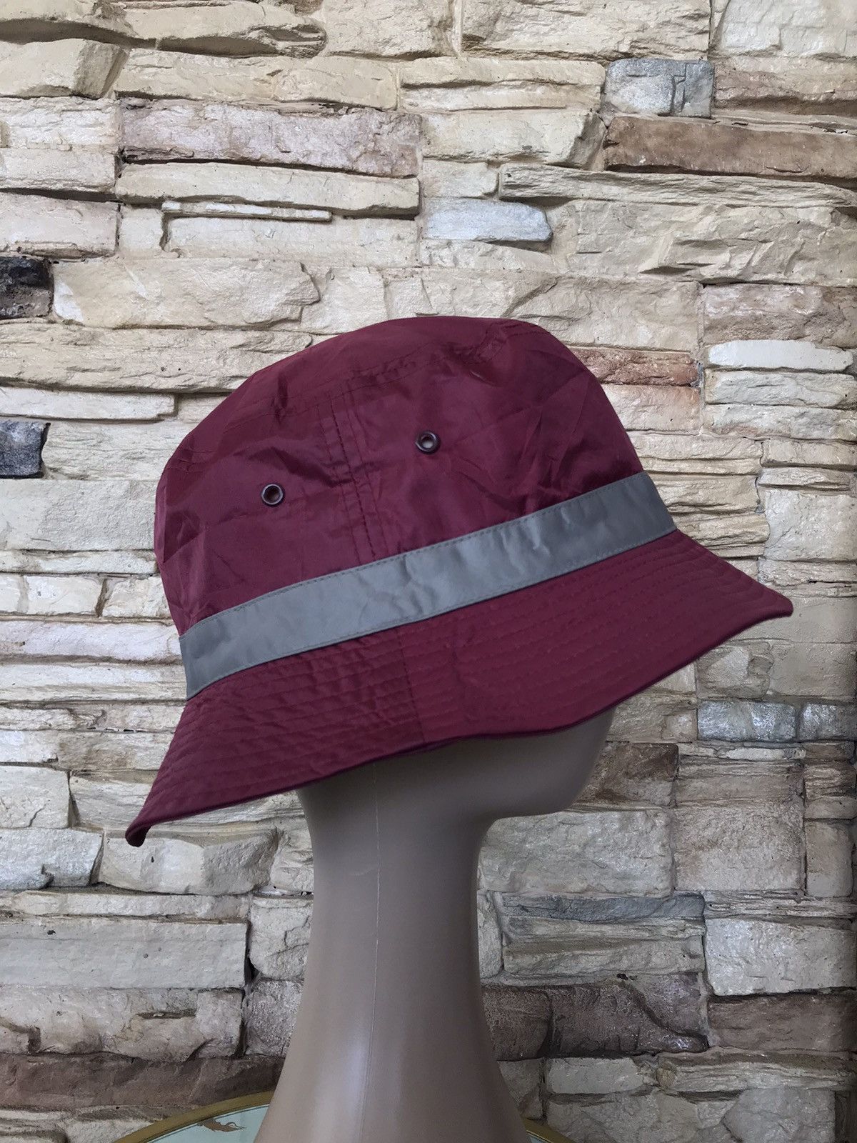 Vintage Unbranded Nylon Bucket Hat Size ONE SIZE - 4 Thumbnail