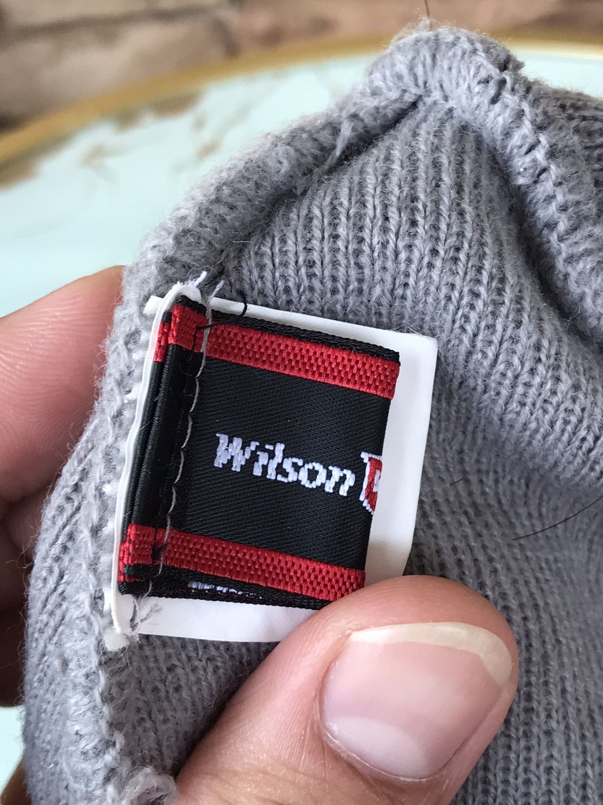 Vintage Wilson Staff Beanie Hat Size ONE SIZE - 5 Thumbnail