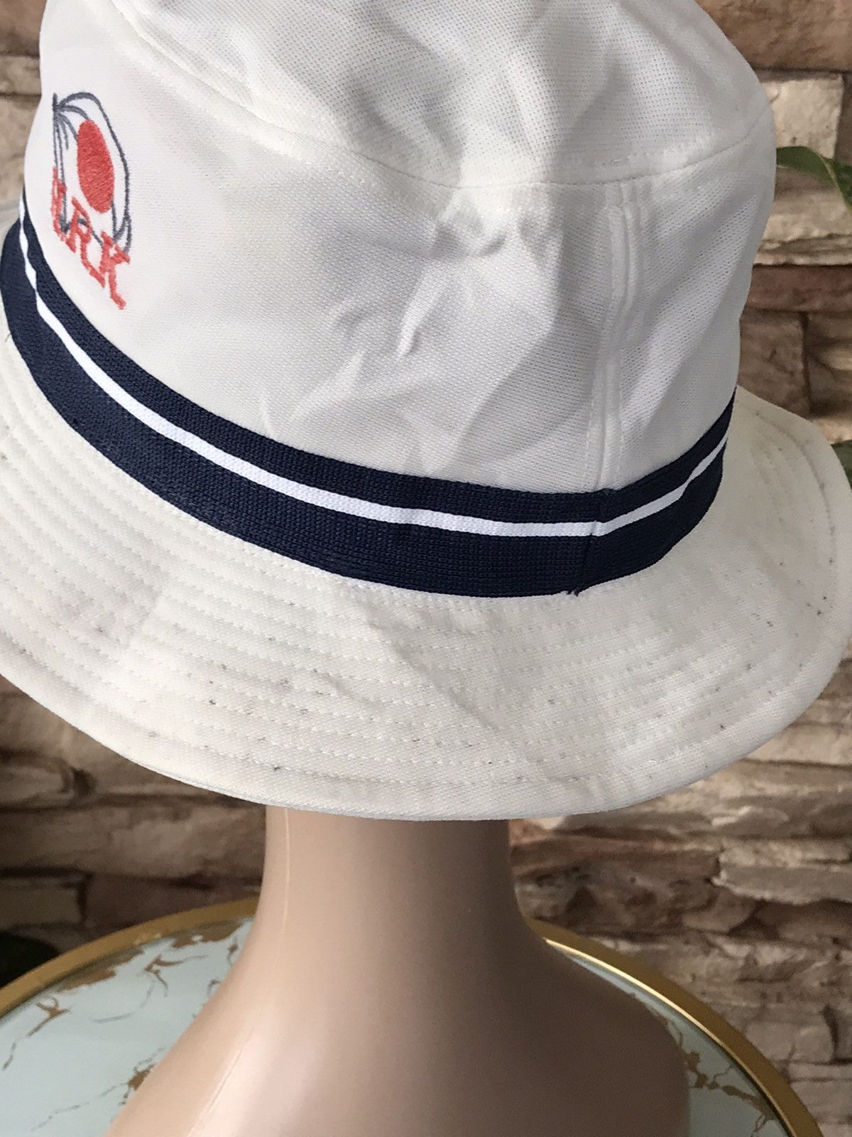 Asics Vintage Asics Bucket Hat Size ONE SIZE - 3 Thumbnail