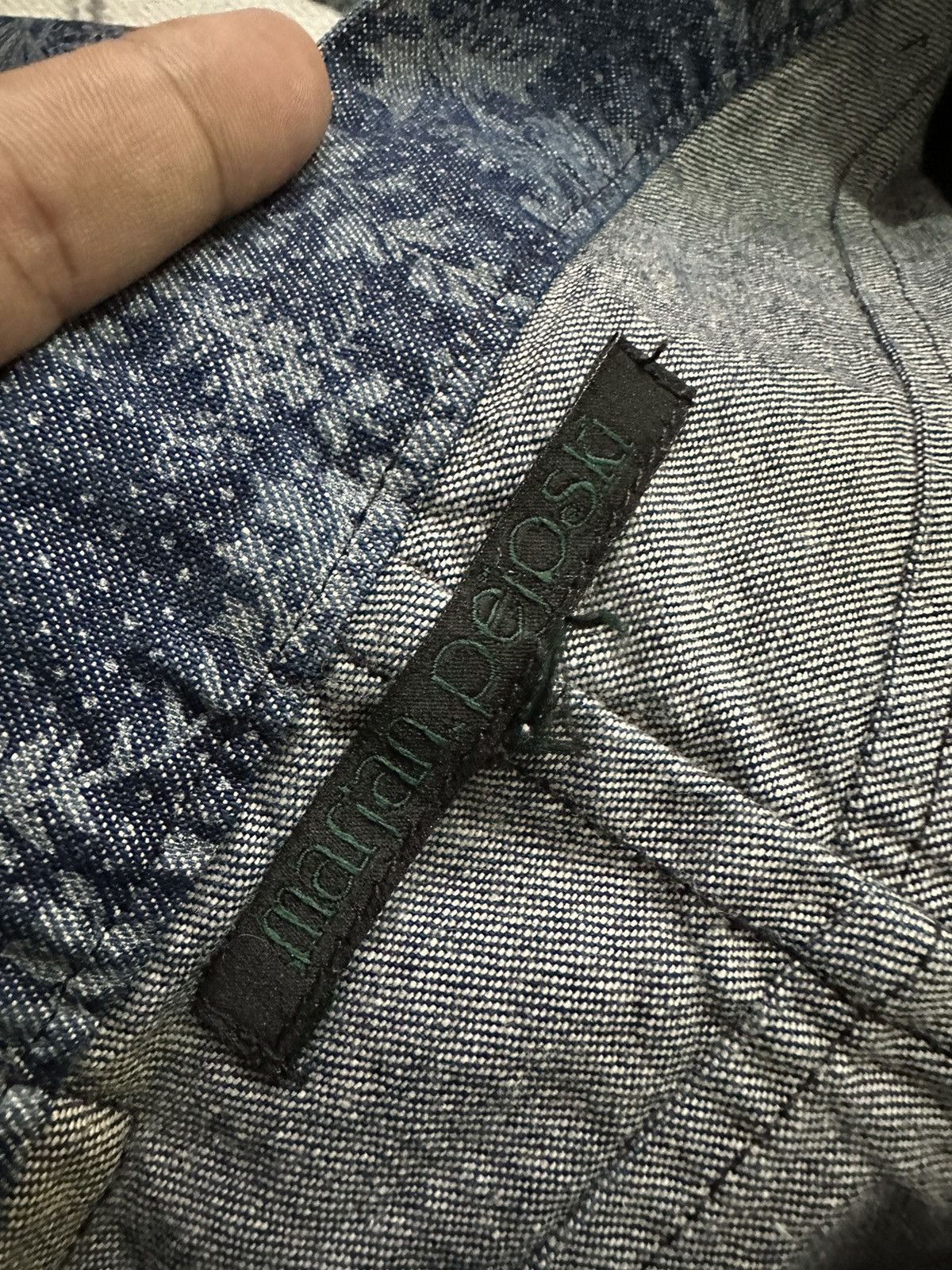 Marjan Pejoski 00s Marjan Pejoski artisanal jeans Size US 31 - 10 Thumbnail