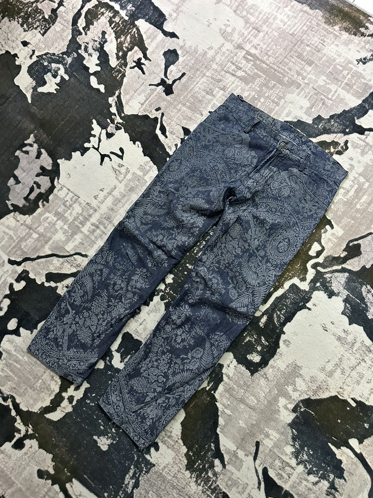 Marjan Pejoski 00s Marjan Pejoski artisanal jeans Size US 31 - 2 Thumbnail