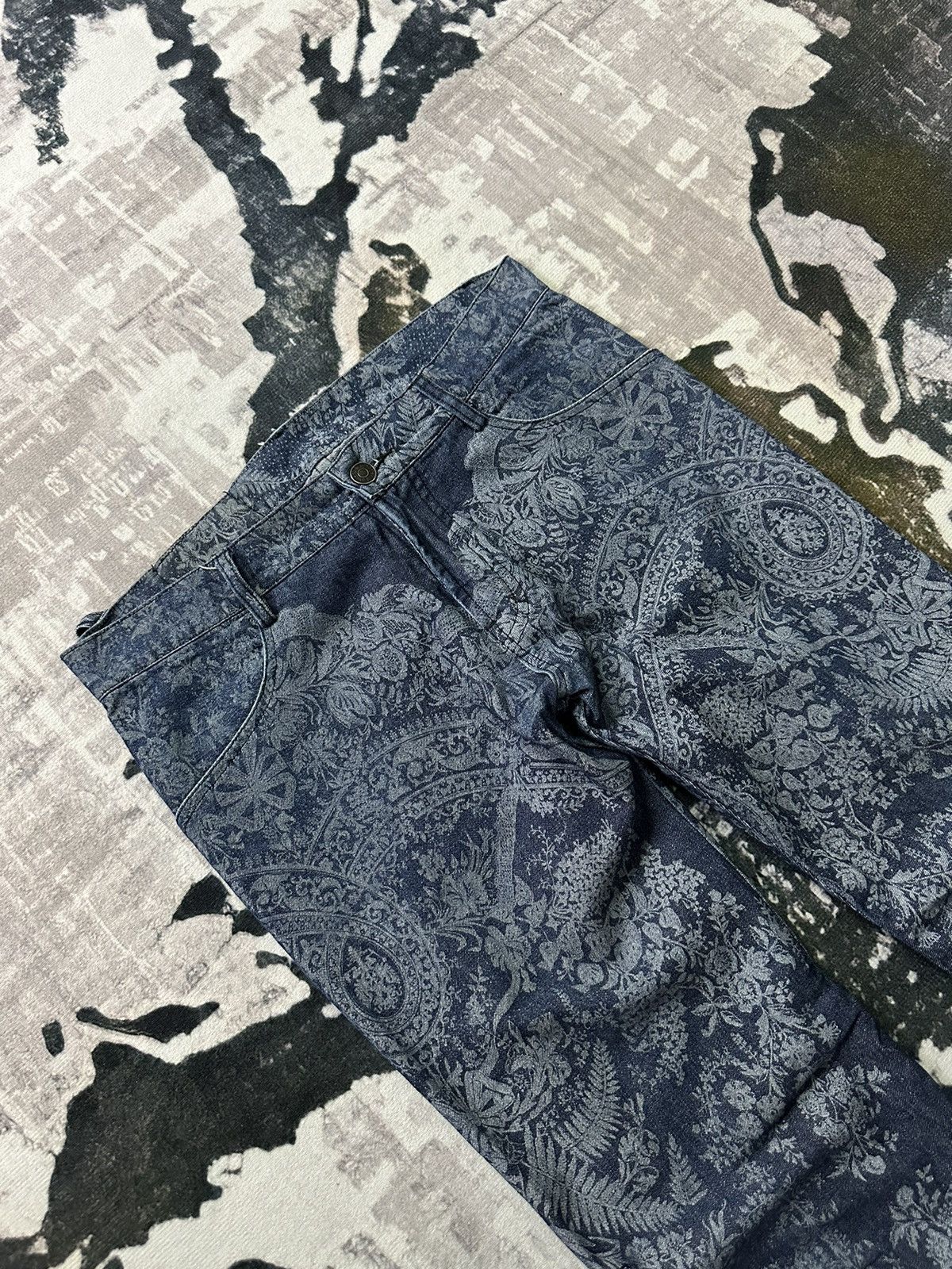 Marjan Pejoski 00s Marjan Pejoski artisanal jeans Size US 31 - 3 Thumbnail